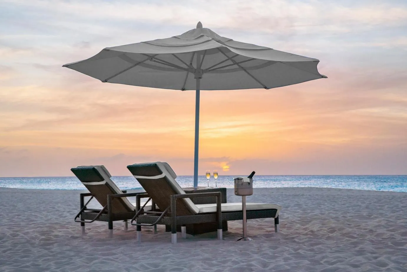 Beach in Bucuti & Tara Boutique Beach Resort - Adult Only