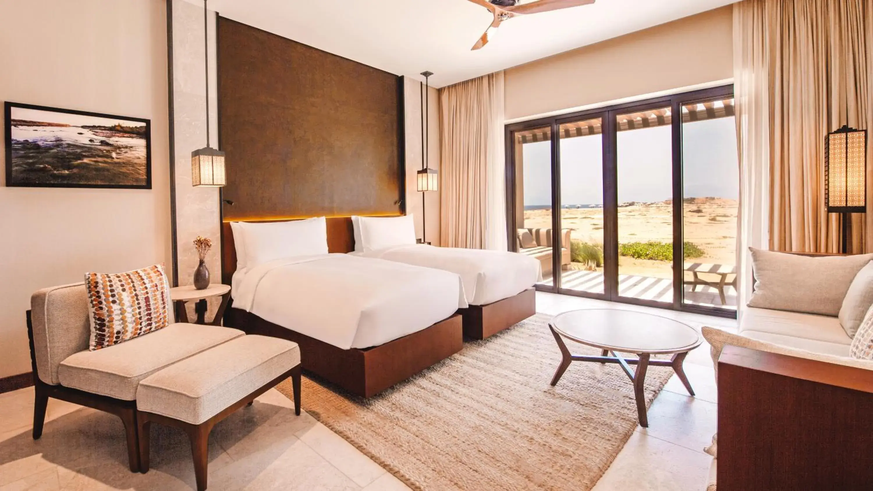 Twin Room with Terrace and Sea view in Alila Hinu Bay Salalah Mirbat Twin Room with Terrace and Sea view in Alila Hinu Bay Salalah Mirbat