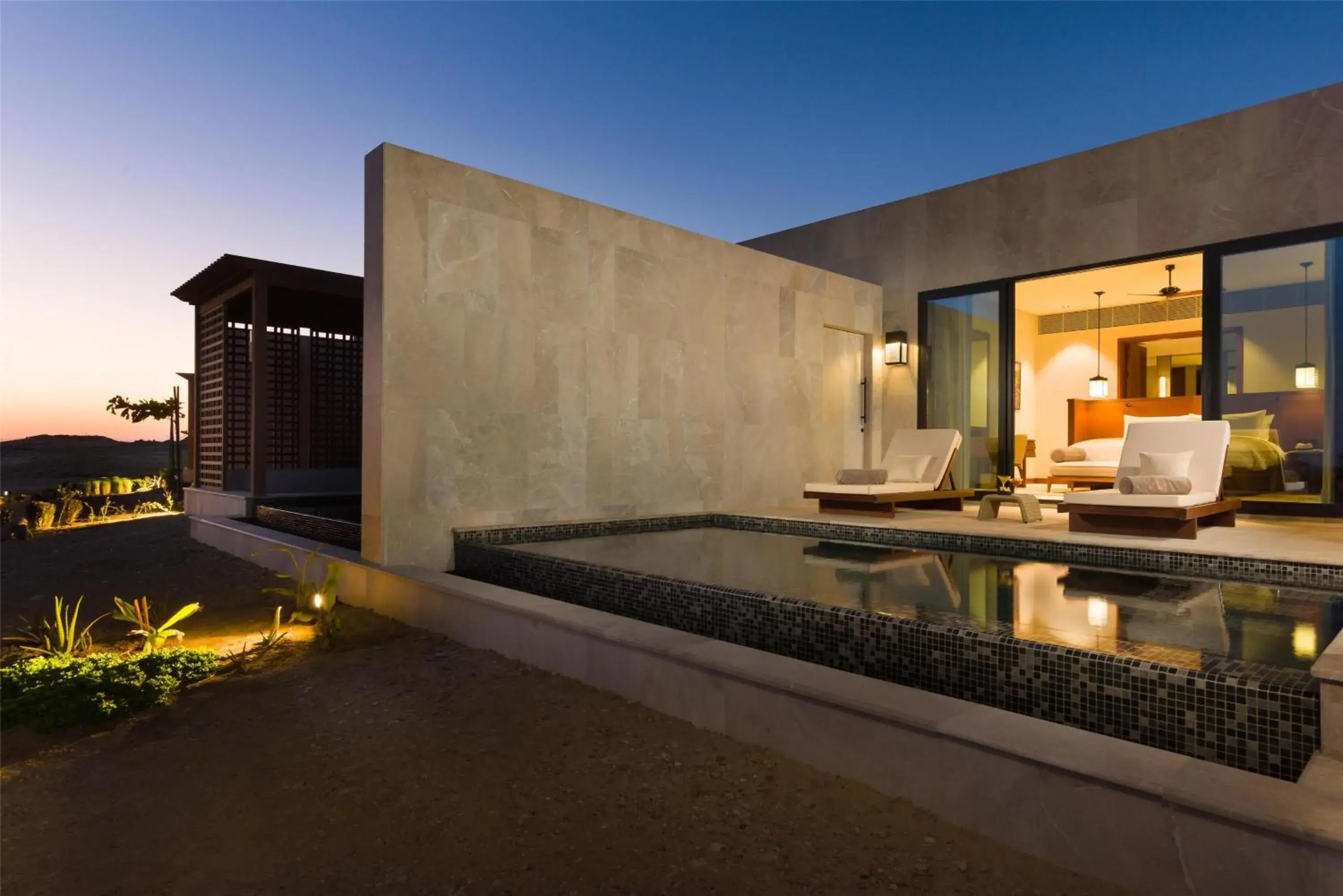 Swimming pool in Alila Hinu Bay Salalah Mirbat Swimming pool in Alila Hinu Bay Salalah Mirbat