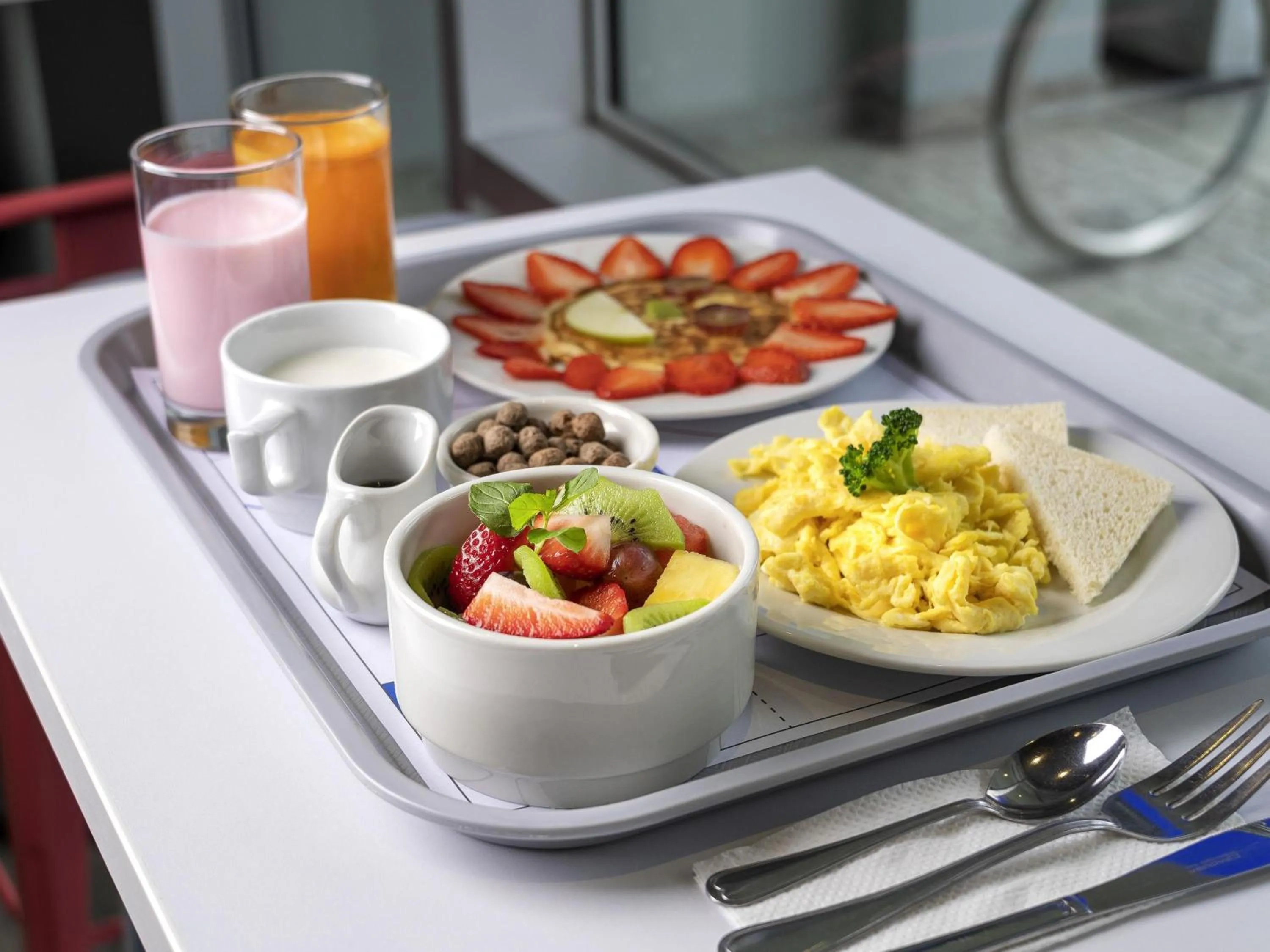 Breakfast in ibis budget Lima Miraflores