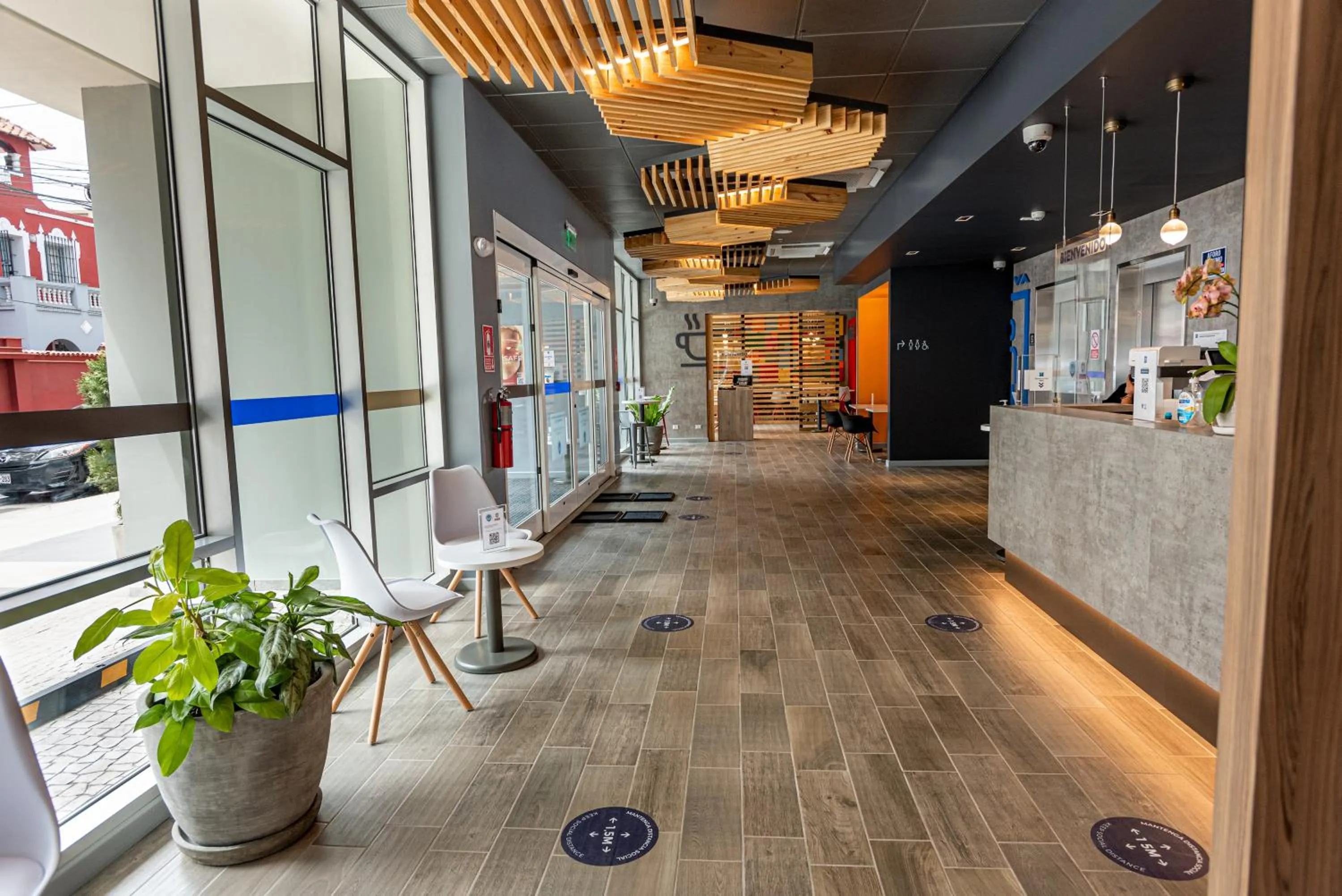 Lobby or reception in ibis budget Lima Miraflores