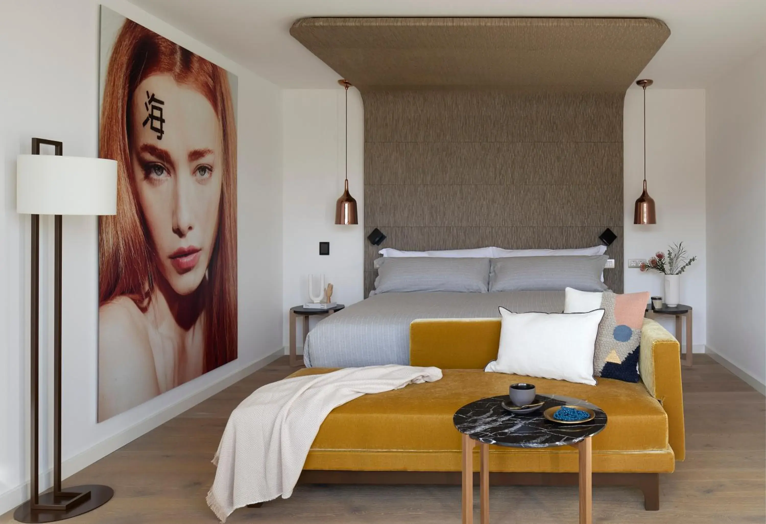 Photo of the whole room, Bed in ME Barcelona Photo of the whole room, Bed in ME Barcelona