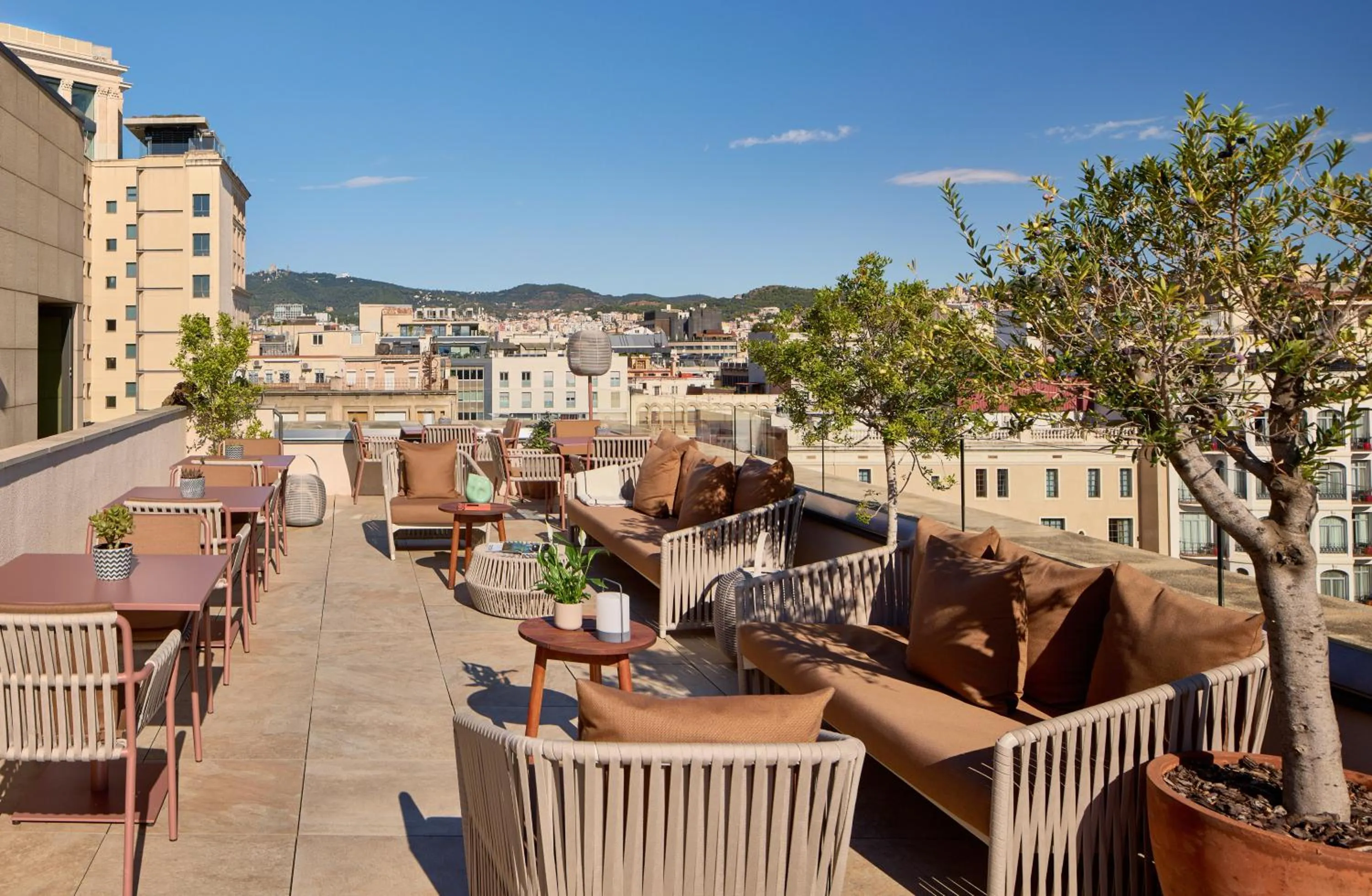 Balcony/Terrace in ME Barcelona