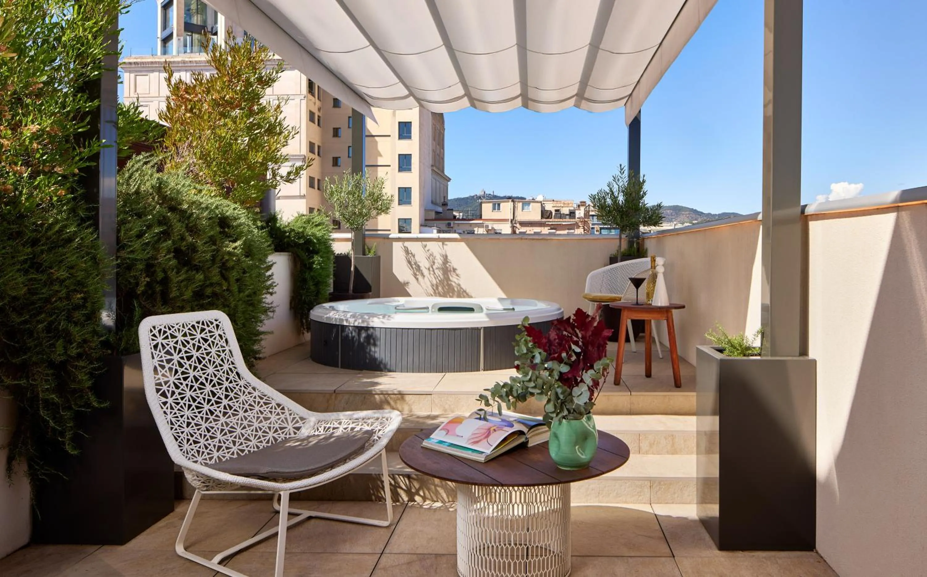 Balcony/Terrace in ME Barcelona