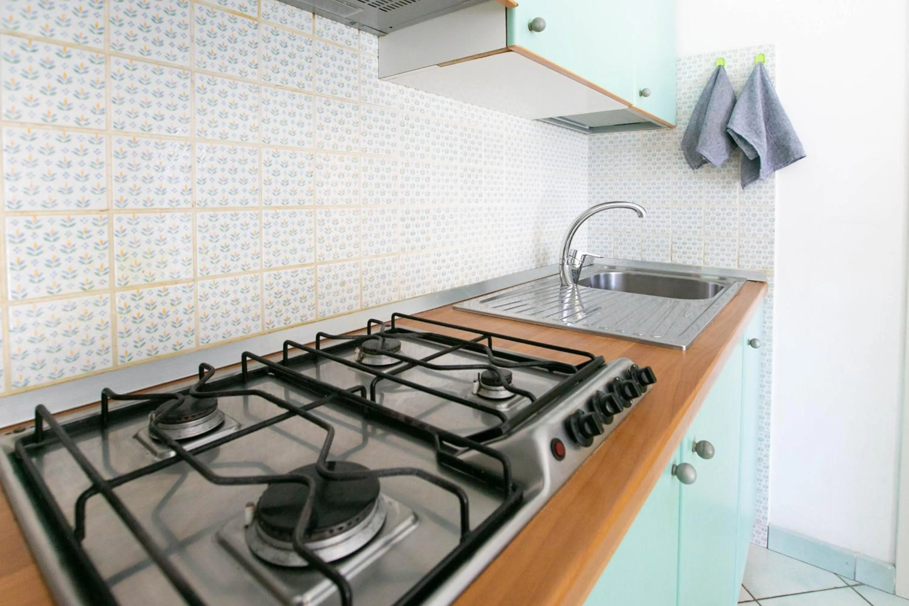Communal kitchen in Residence Villa Dei Pini