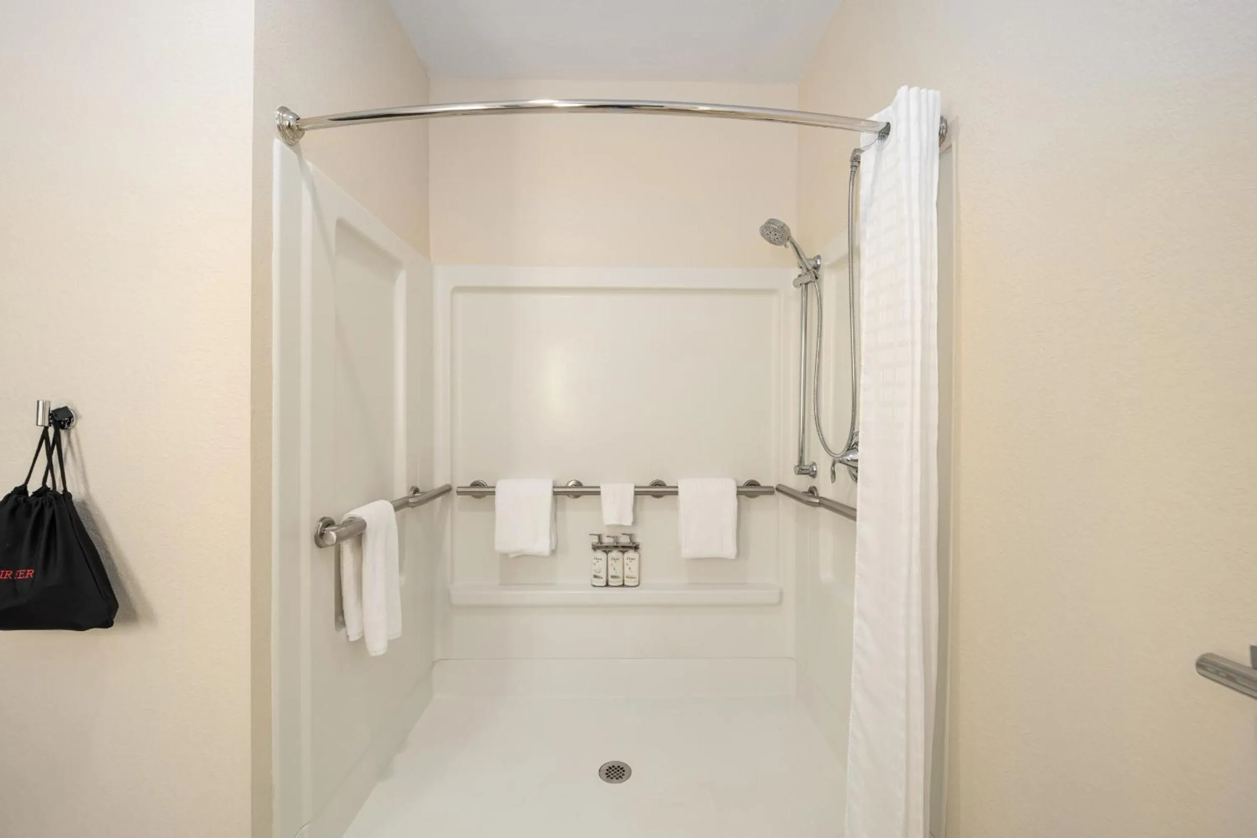 Shower in Candlewood Suites - Ocala I-75 by IHG