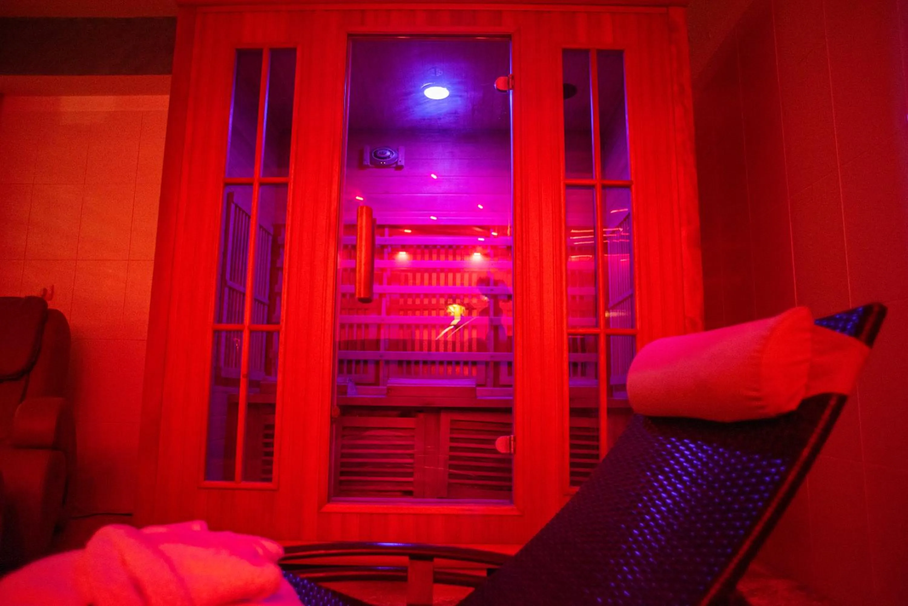 Sauna in Villa Ermitage