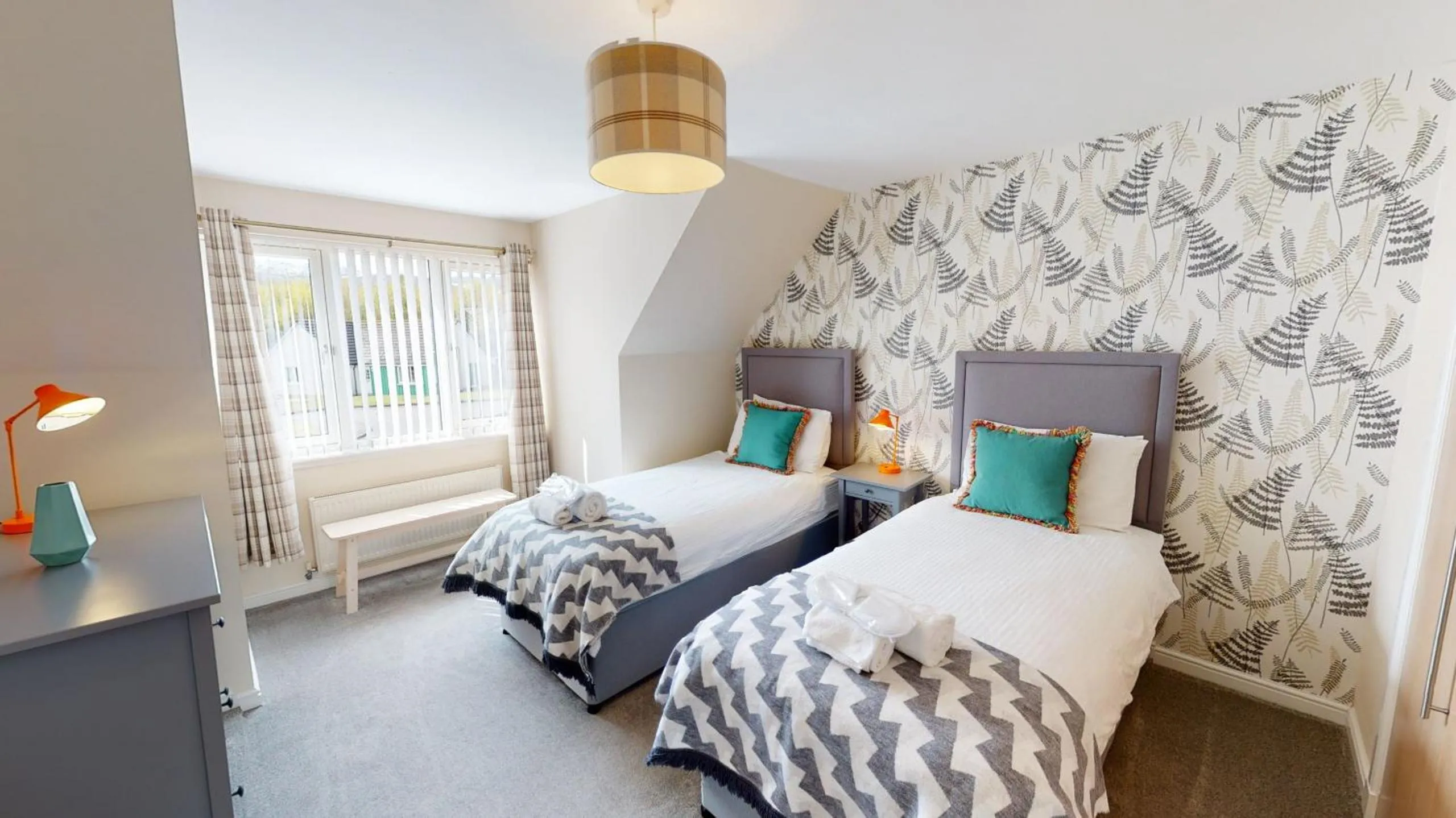 Bed in Eagle Lodge - Aviemore Lodges