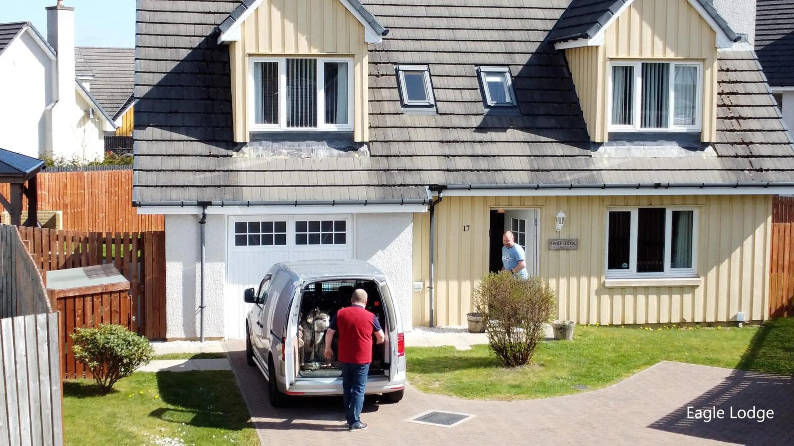 Off site in Eagle Lodge - Aviemore Lodges