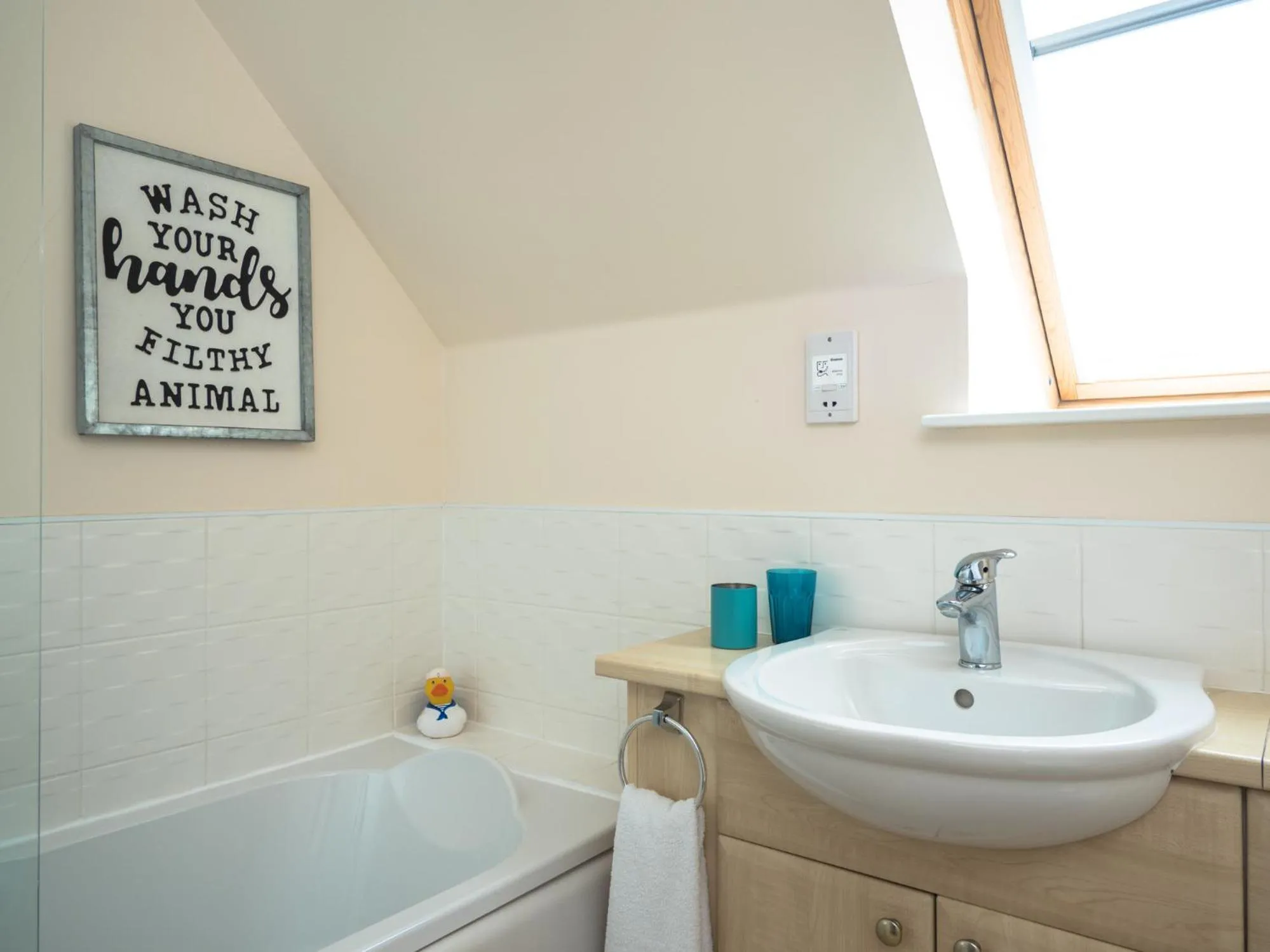 Bathroom in Eagle Lodge - Aviemore Lodges