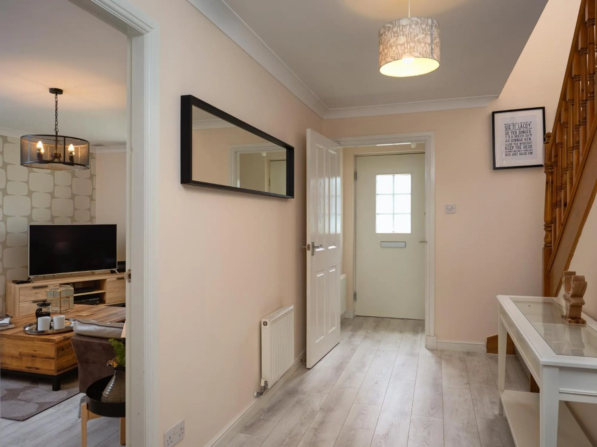 Lobby or reception in Eagle Lodge - Aviemore Lodges