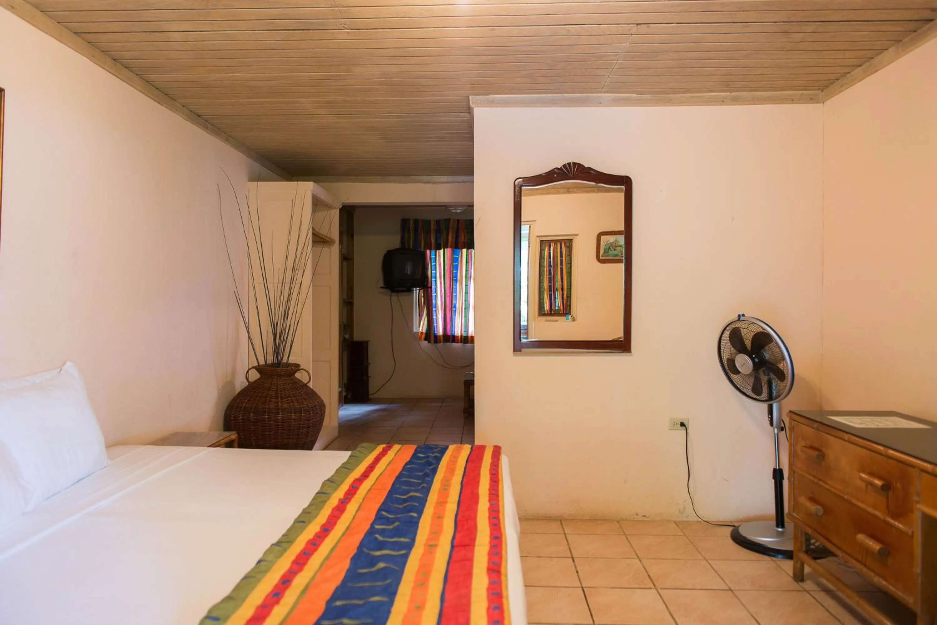 Bed in Villa Viento