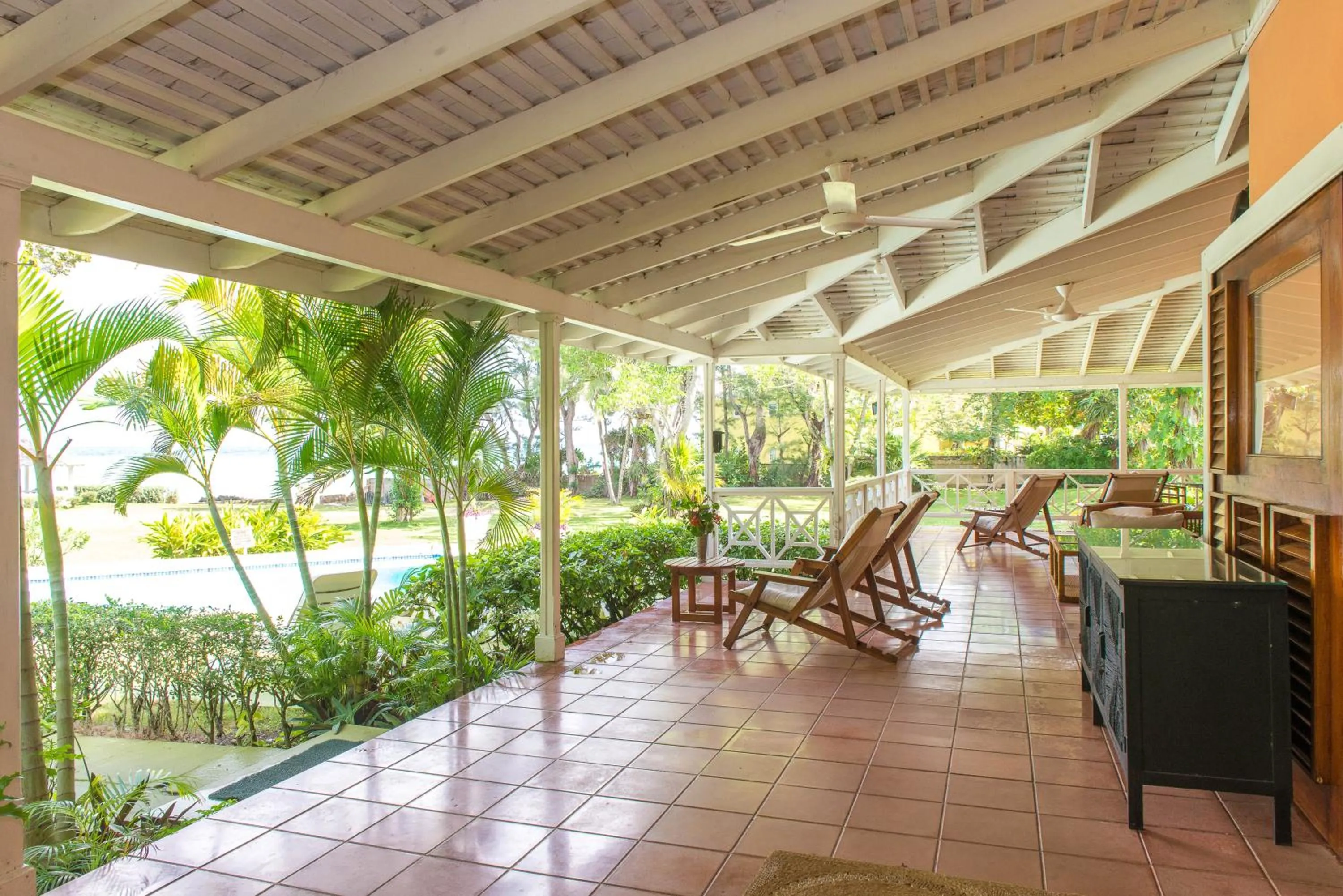 Patio in Villa Viento