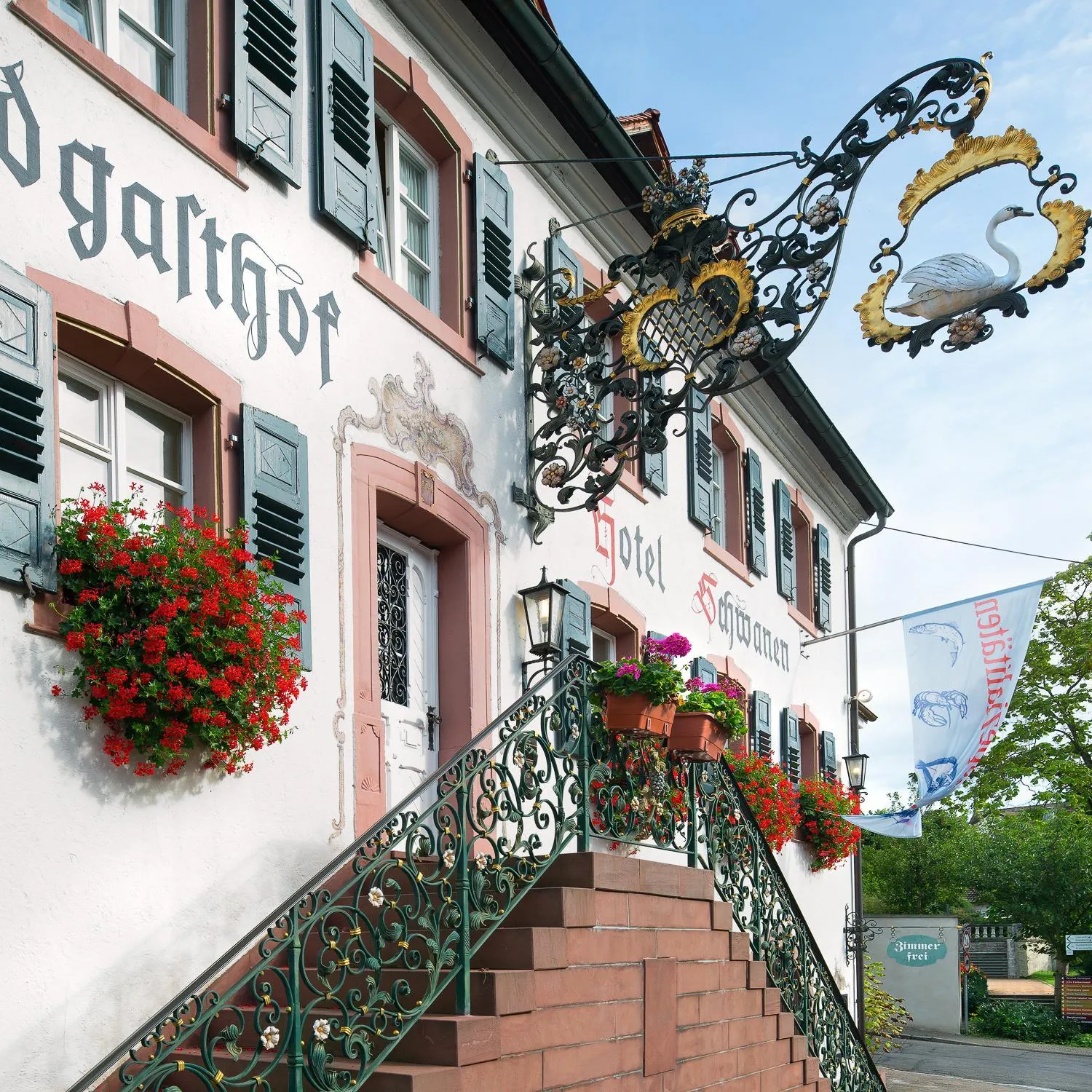Facade/entrance in Flair Hotel Schwanen