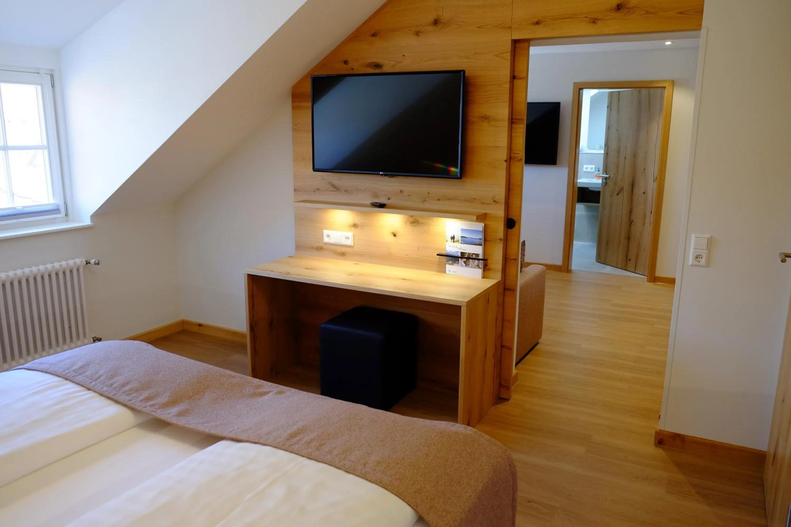 Bed in Flair Hotel Schwanen