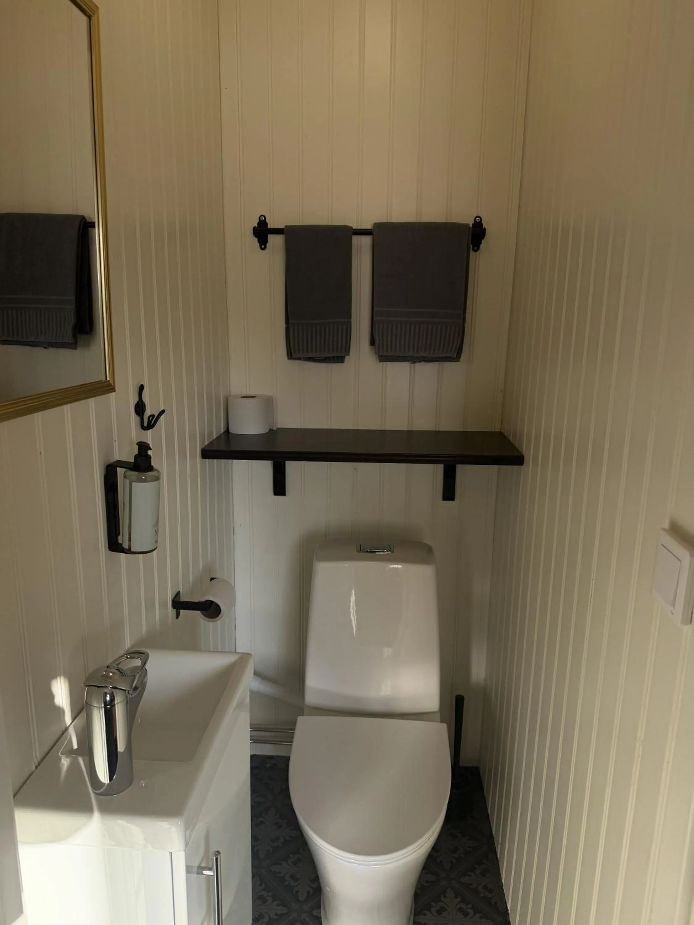Toilet in Villa Bergli