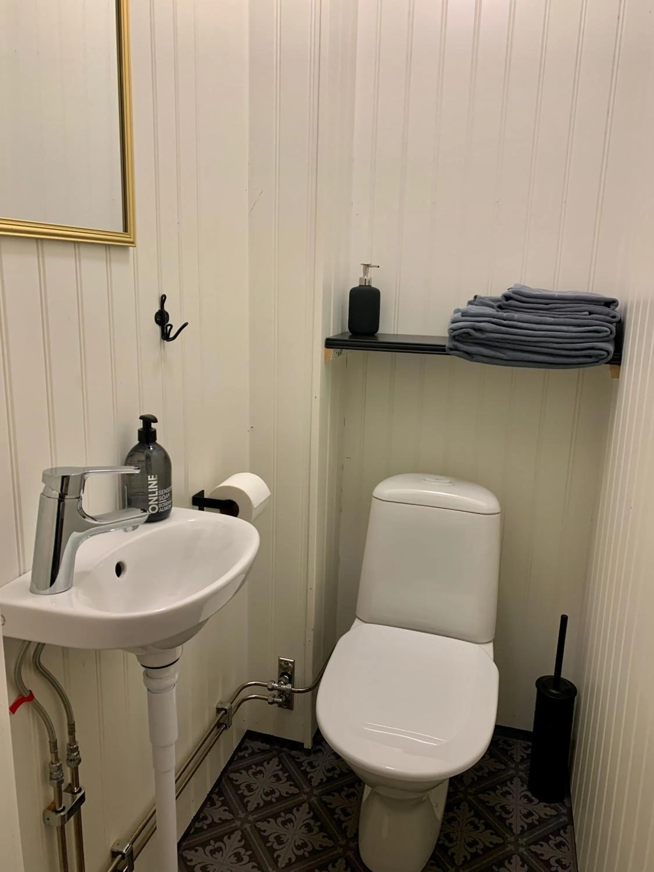 Toilet in Villa Bergli