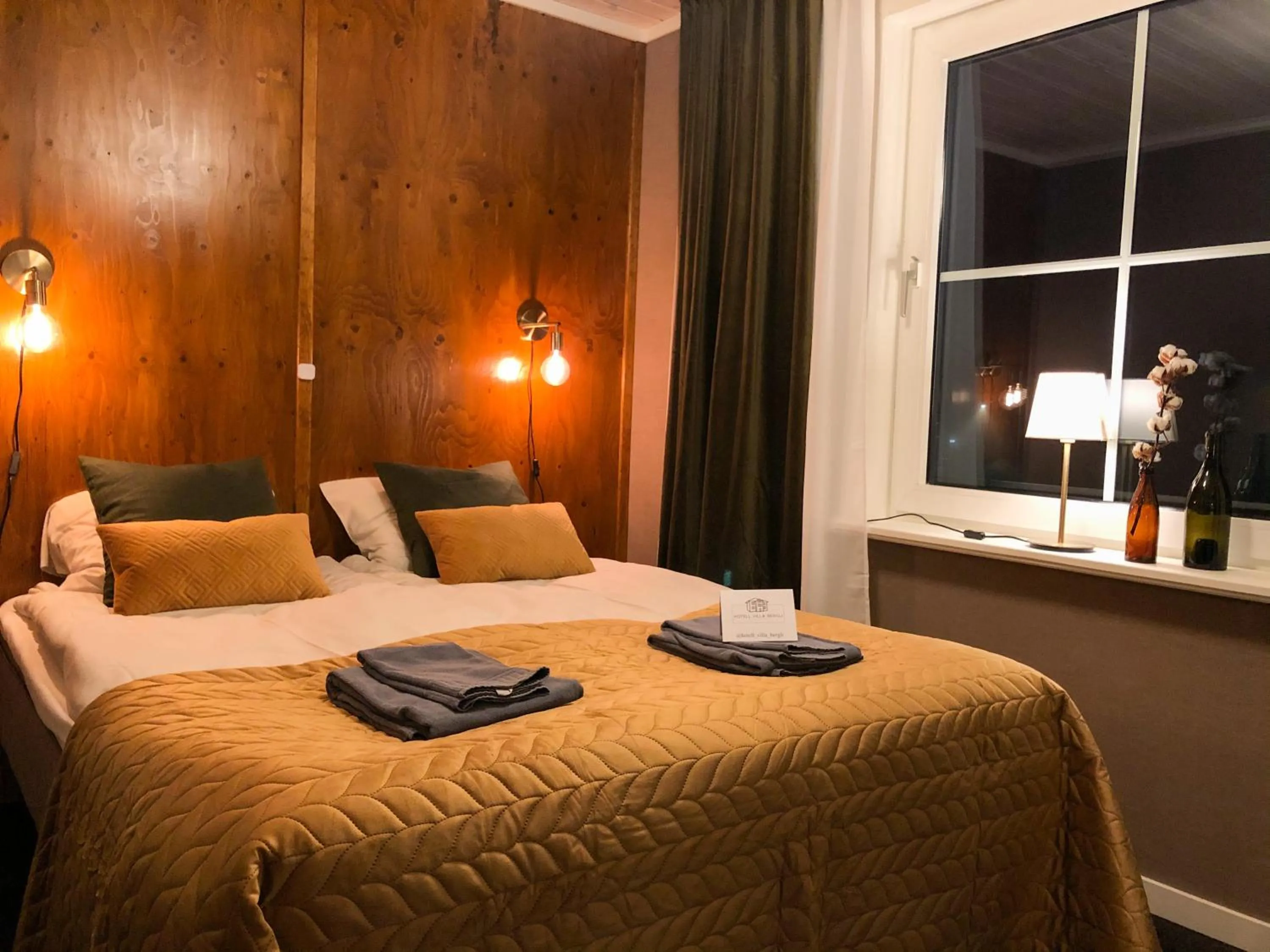 Bed in Villa Bergli