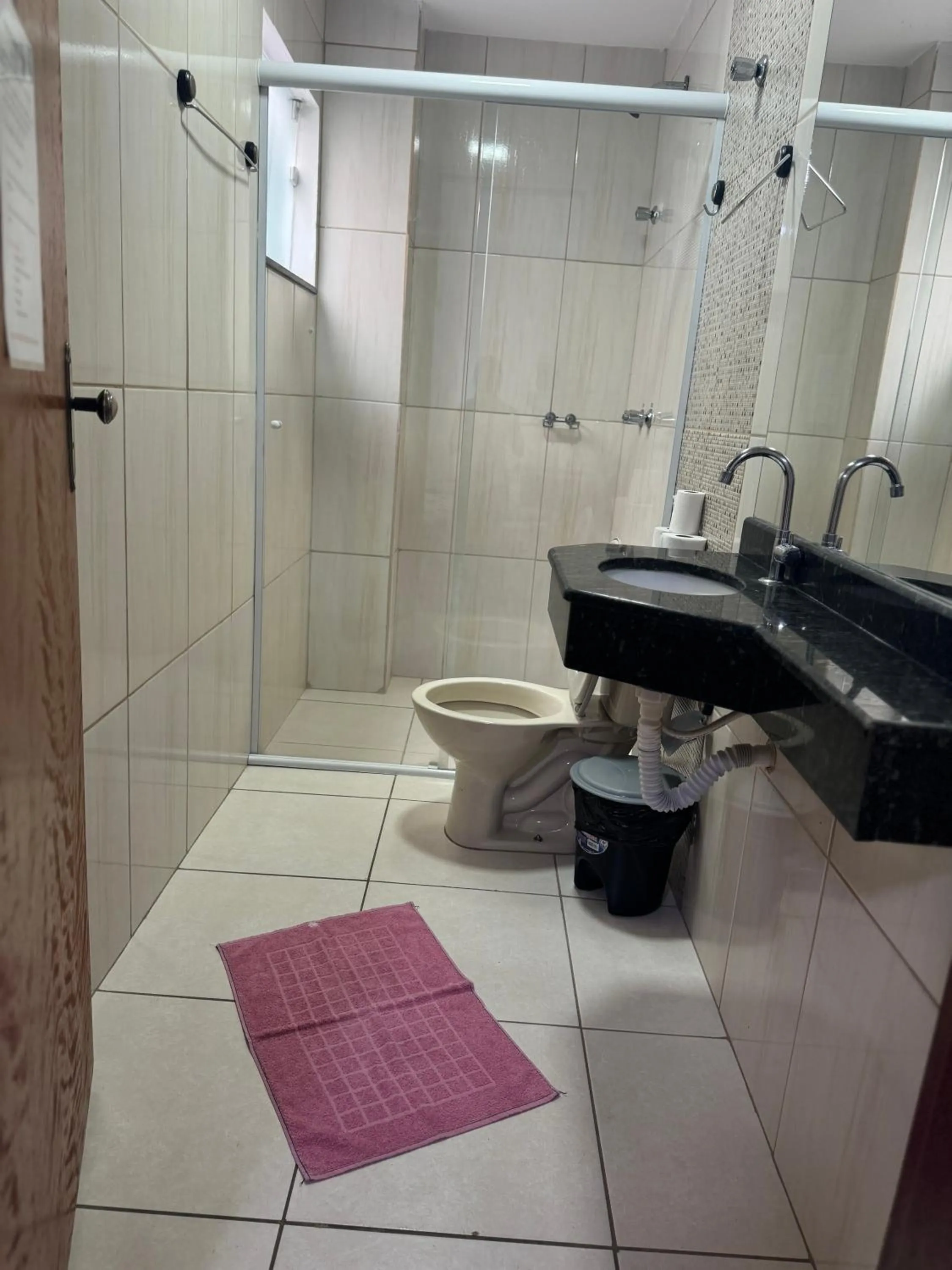 Shower in Pousada Bella Vista