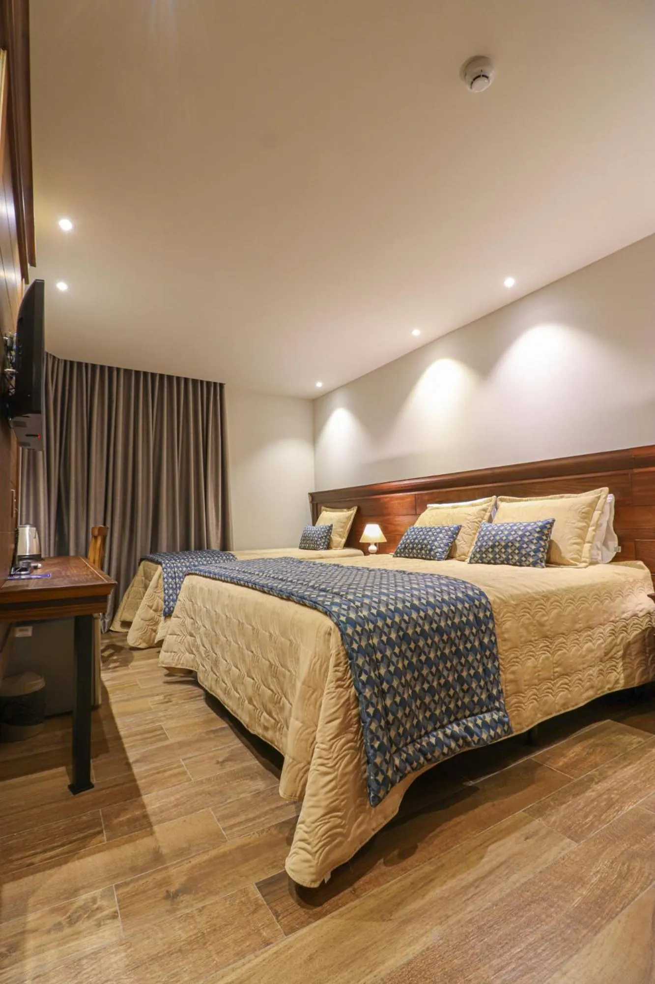 Bed in Pousada Serra Paradiso