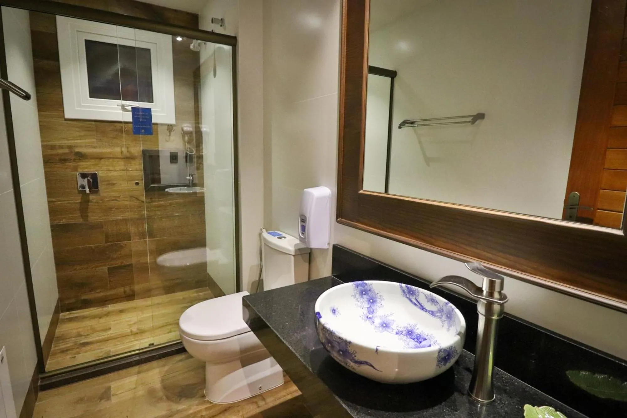 Bathroom in Pousada Serra Paradiso