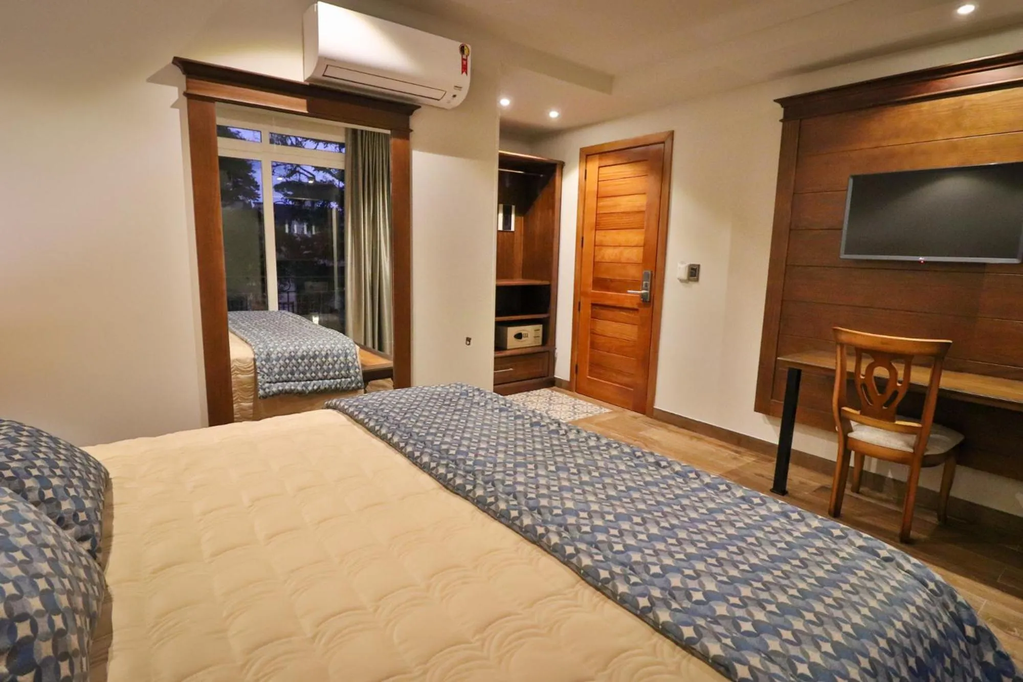 Bed in Pousada Serra Paradiso