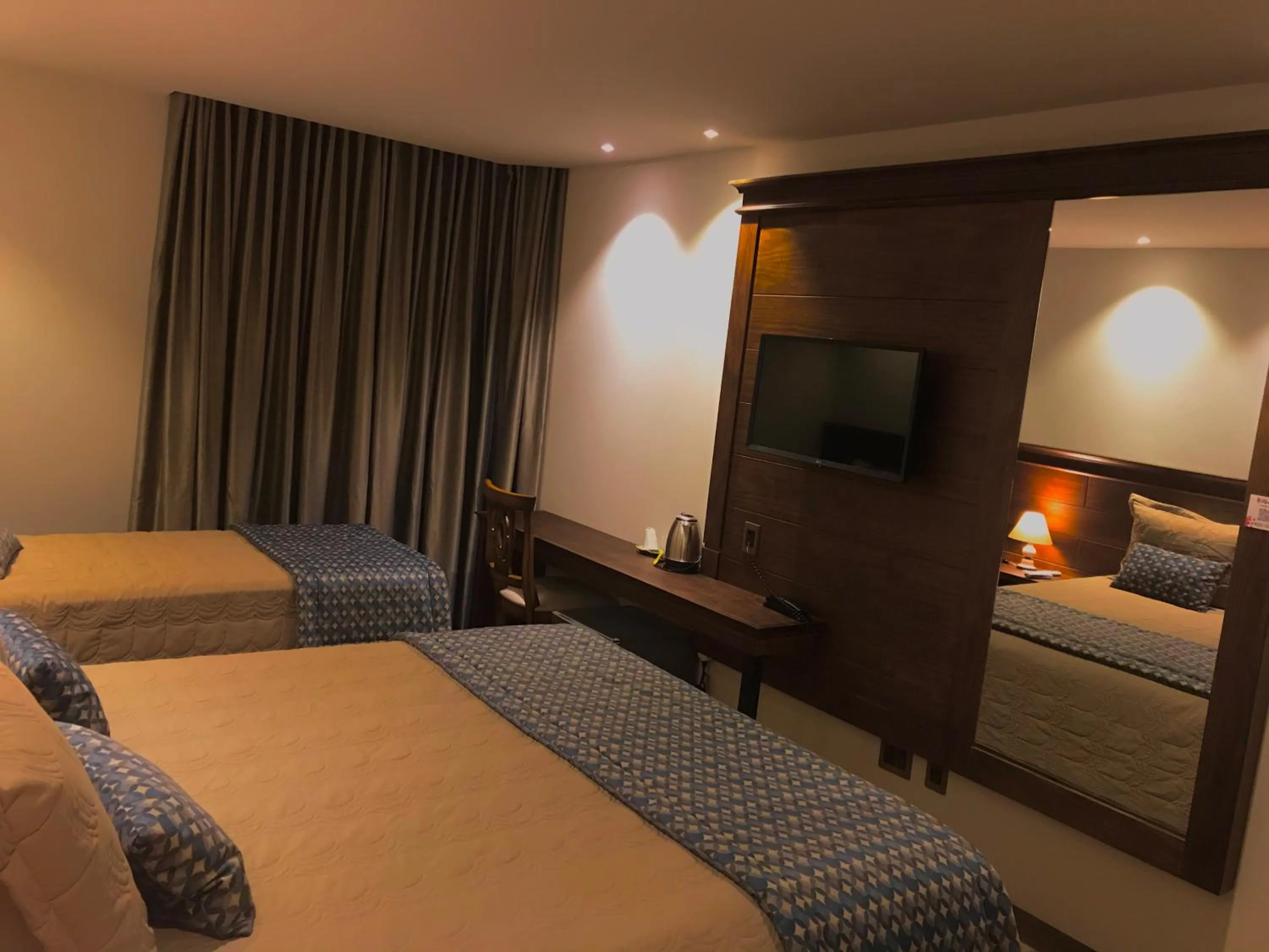 Bed in Pousada Serra Paradiso