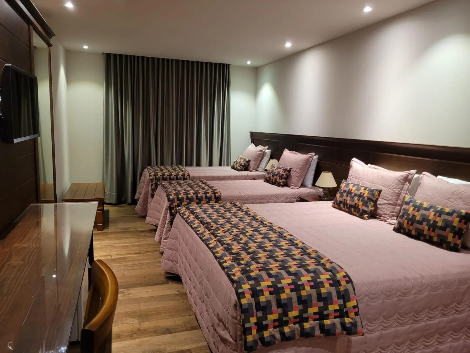 Bed in Pousada Serra Paradiso