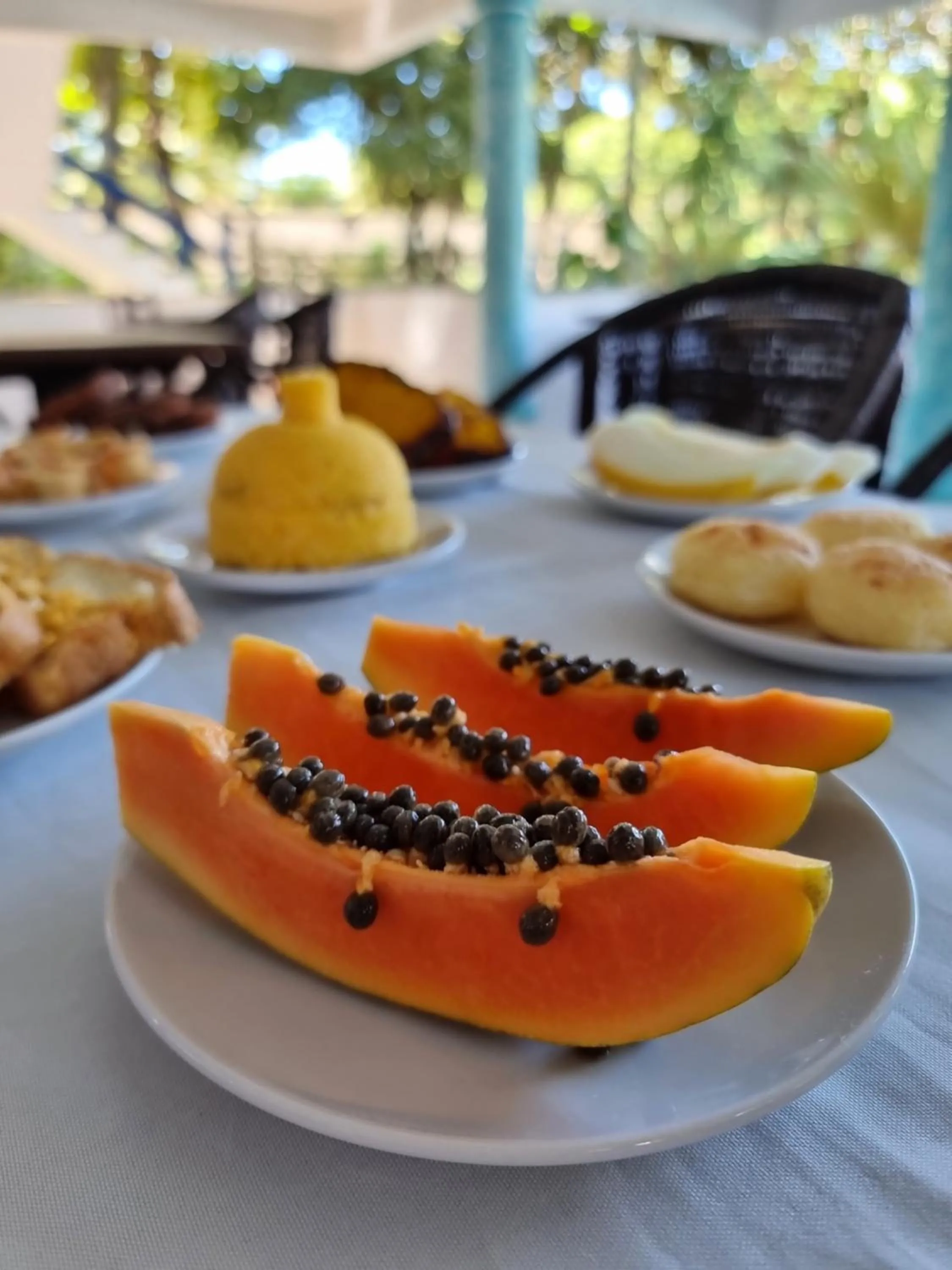 Breakfast in Pousada Solar das Orquídeas