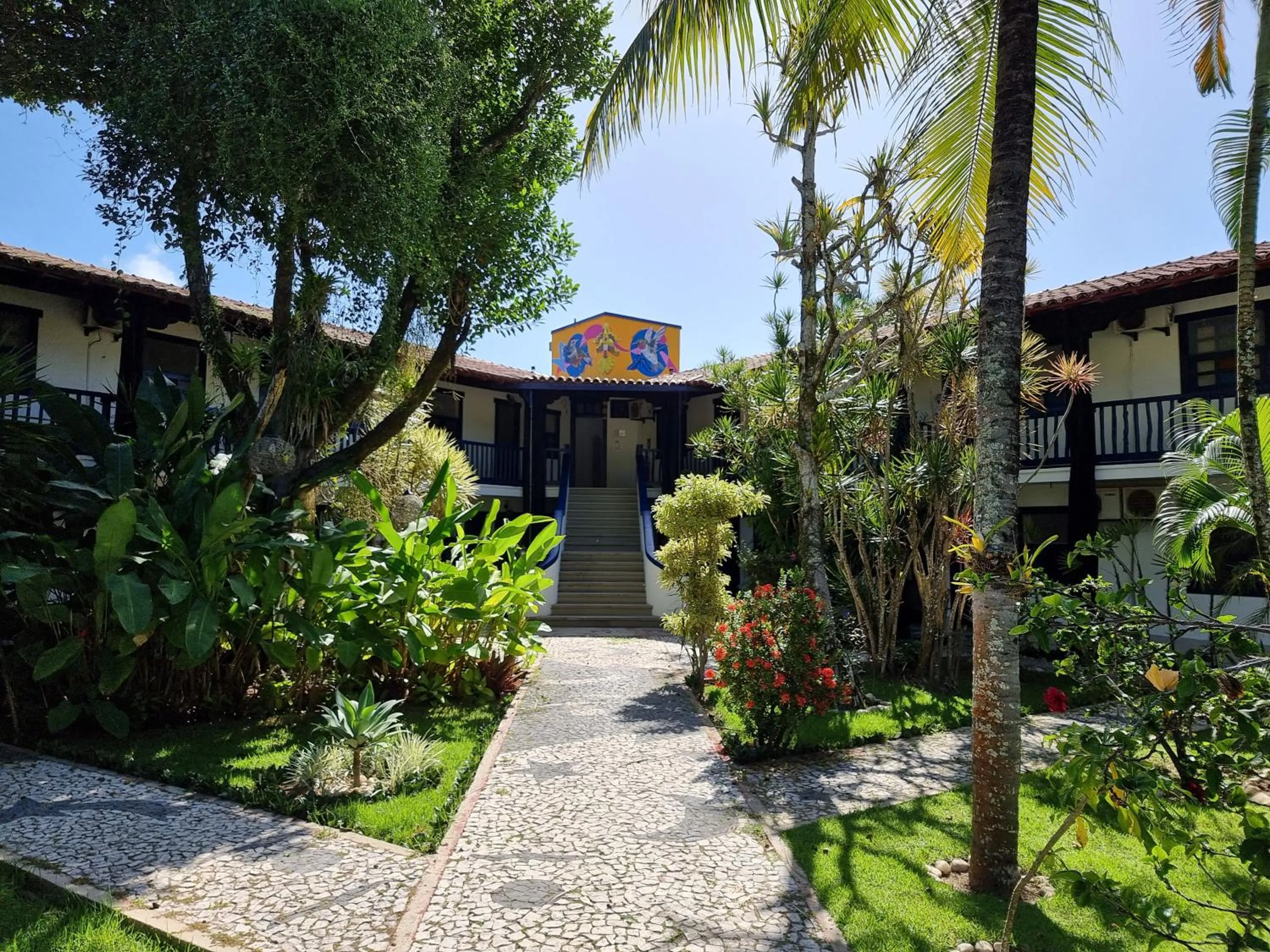 Property building in Pousada Solar das Orquídeas