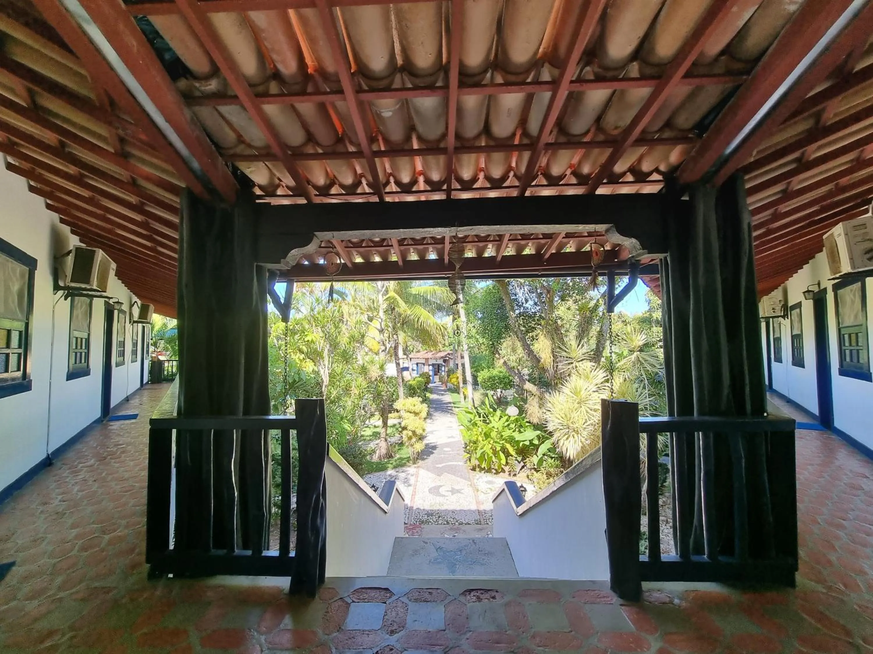 Garden in Pousada Solar das Orquídeas