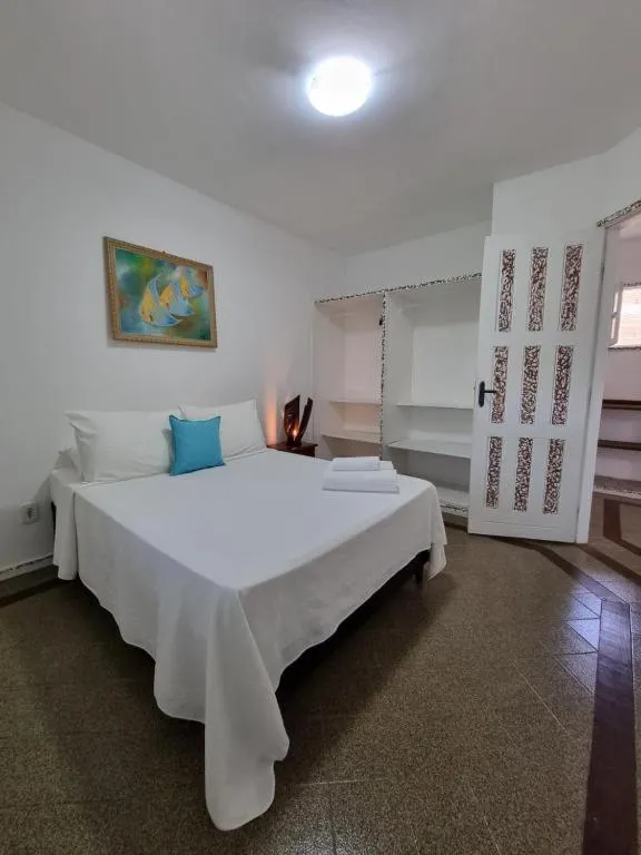 Bed in Pousada Solar das Orquídeas