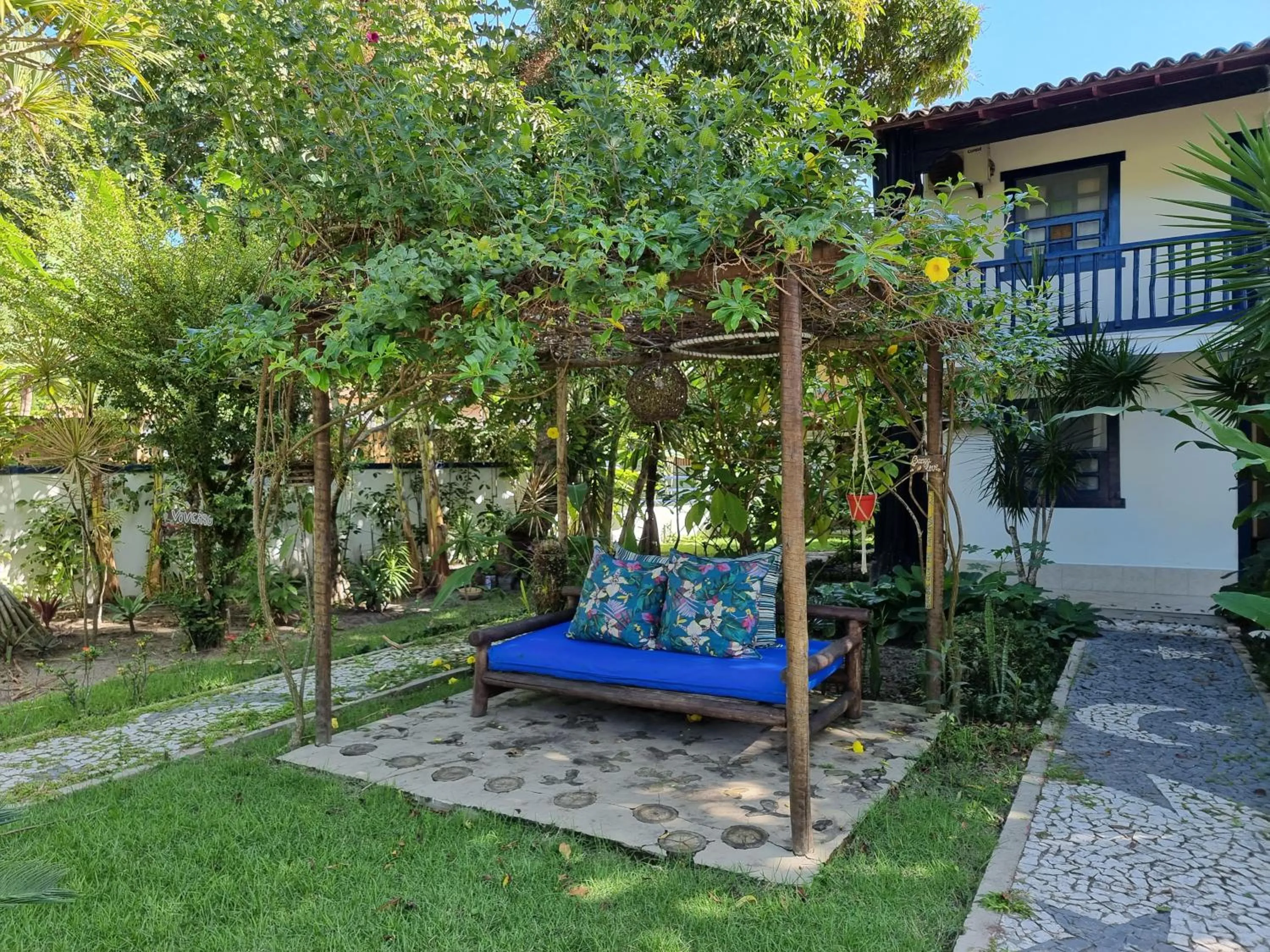 Garden in Pousada Solar das Orquídeas