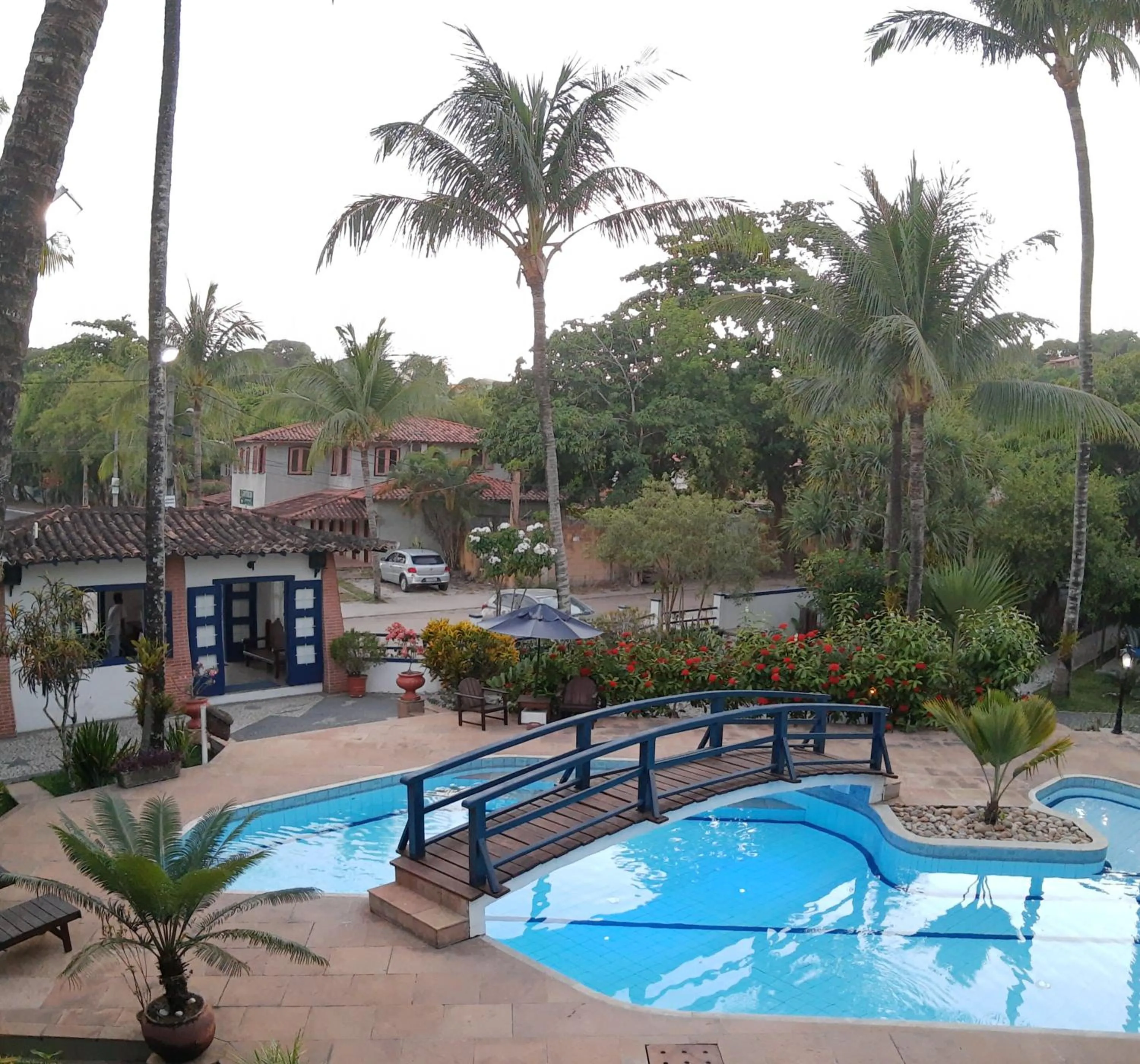 Swimming pool in Pousada Solar das Orquídeas