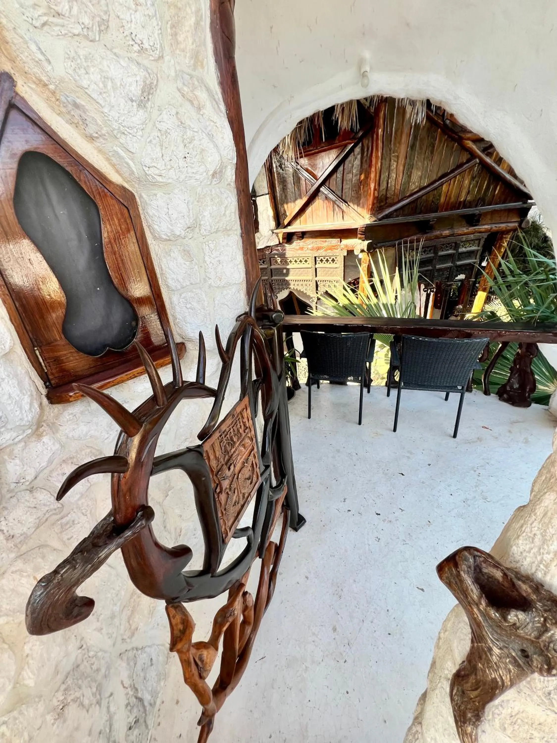 Seating area in La Quinta Orquídea