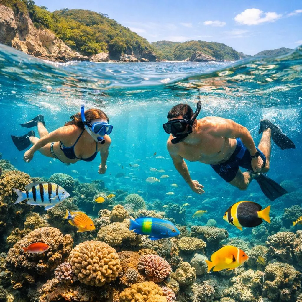 Snorkeling in Casona Sforza