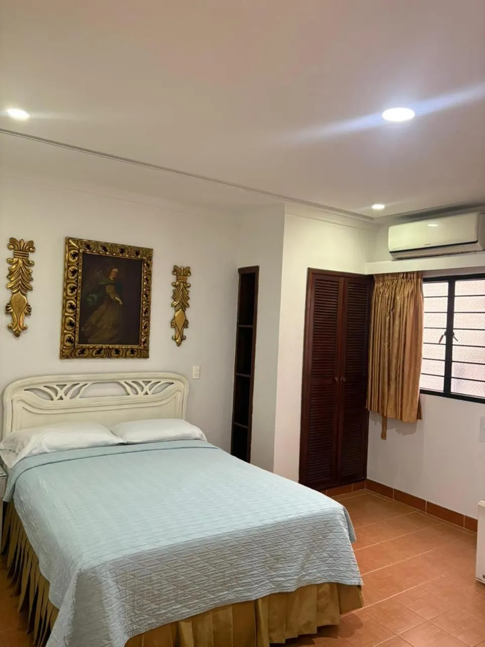 Bed in Hotel Chucarima