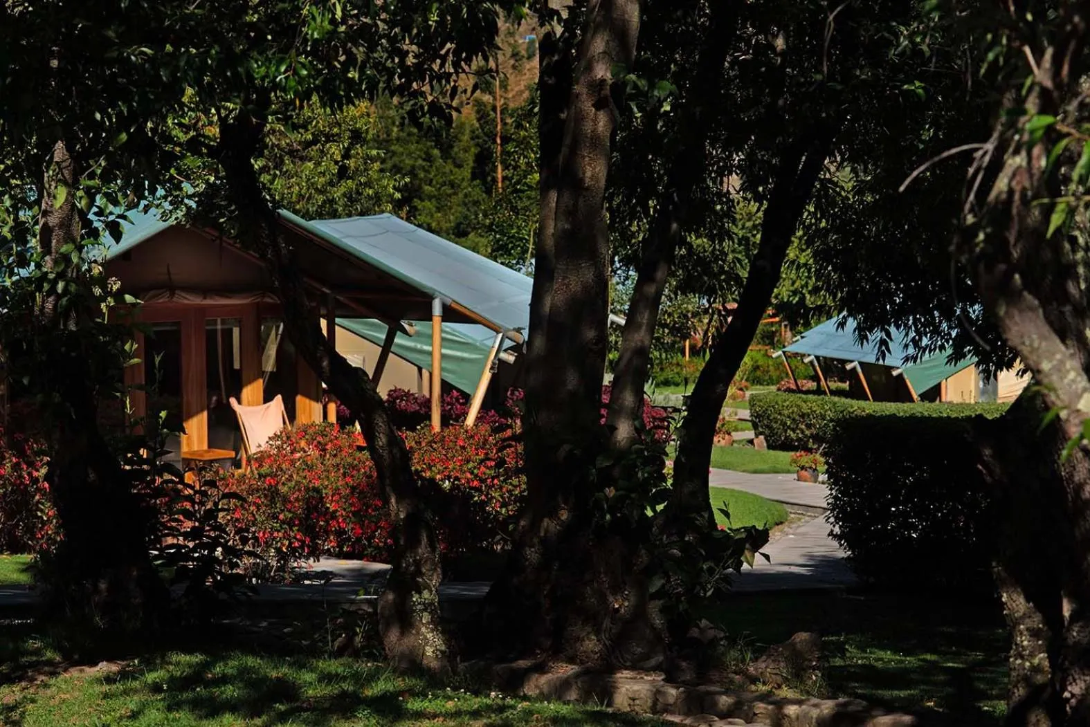View (from property/room) in Las Qolqas EcoResort Ollantaytambo