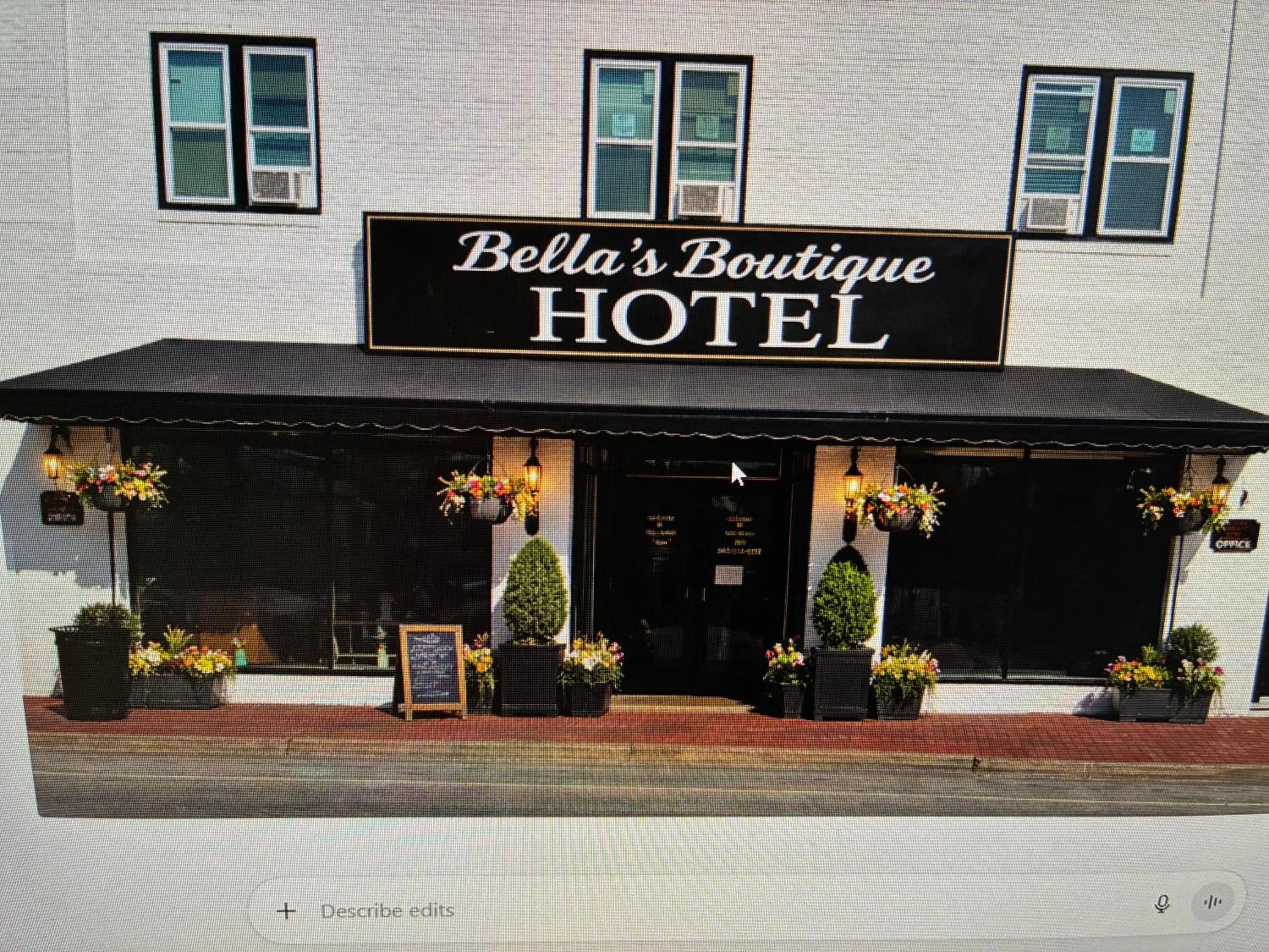 Property building in Bella's Boutique Hotel