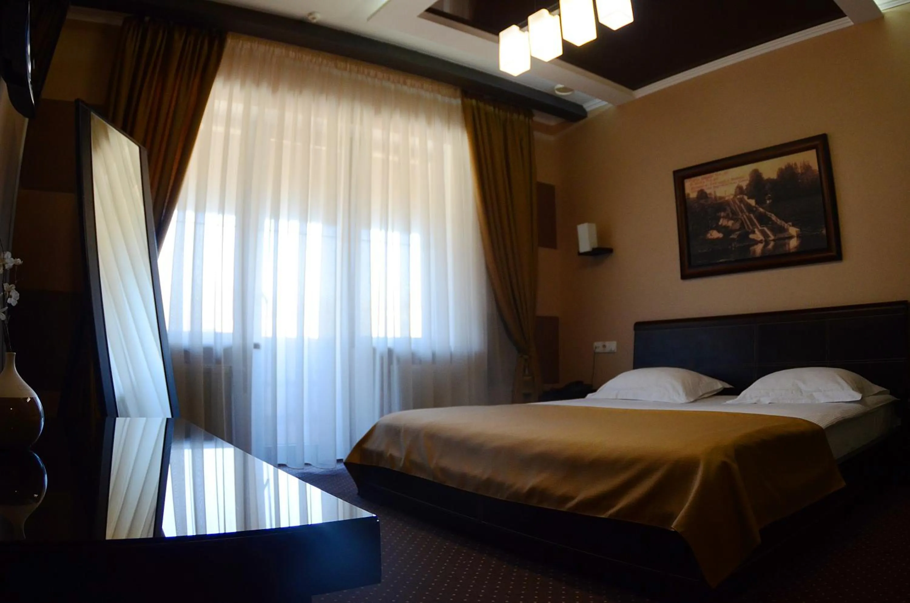 Bed in Hotel Complex Dacha
