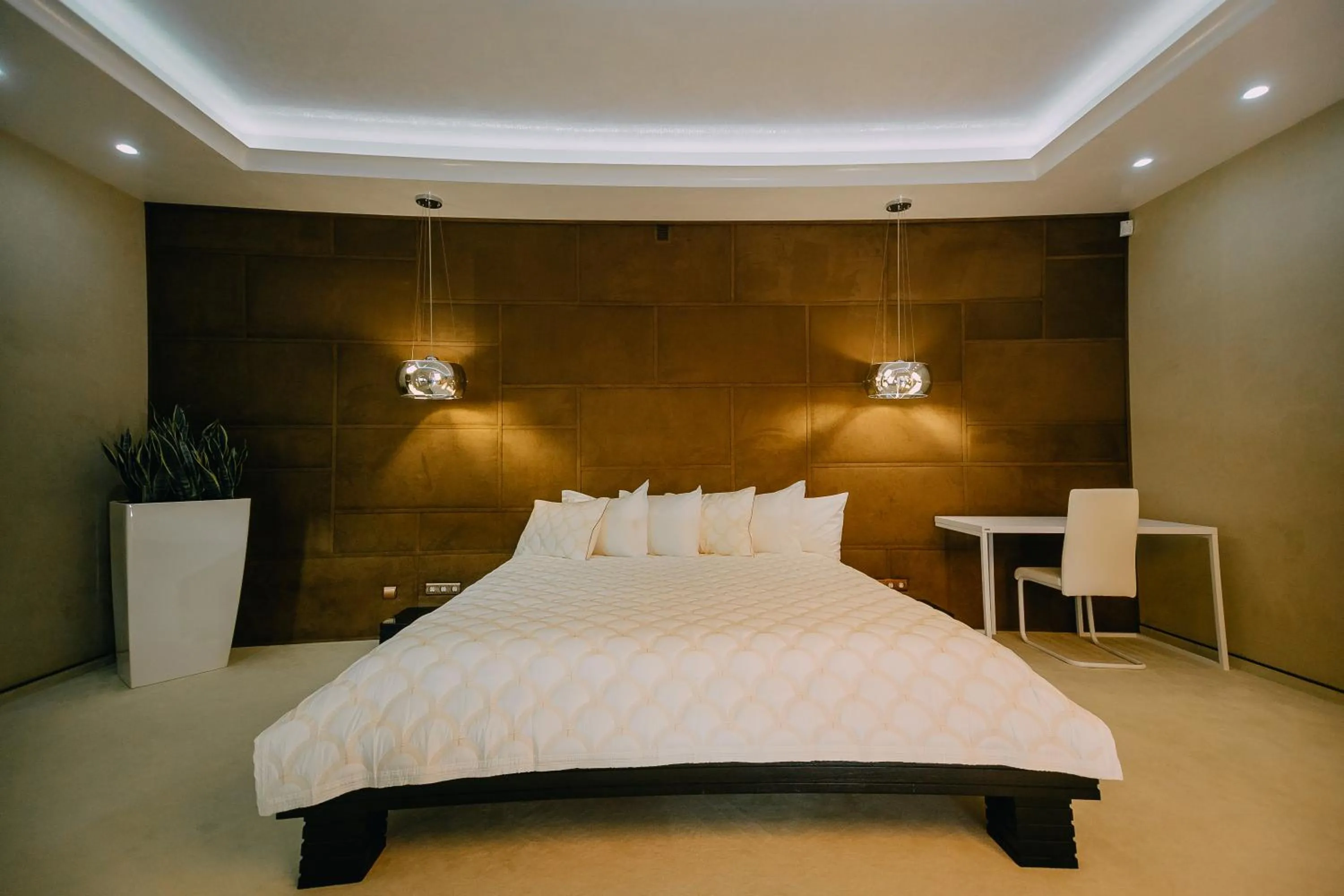 Bed in Hotel Complex Dacha
