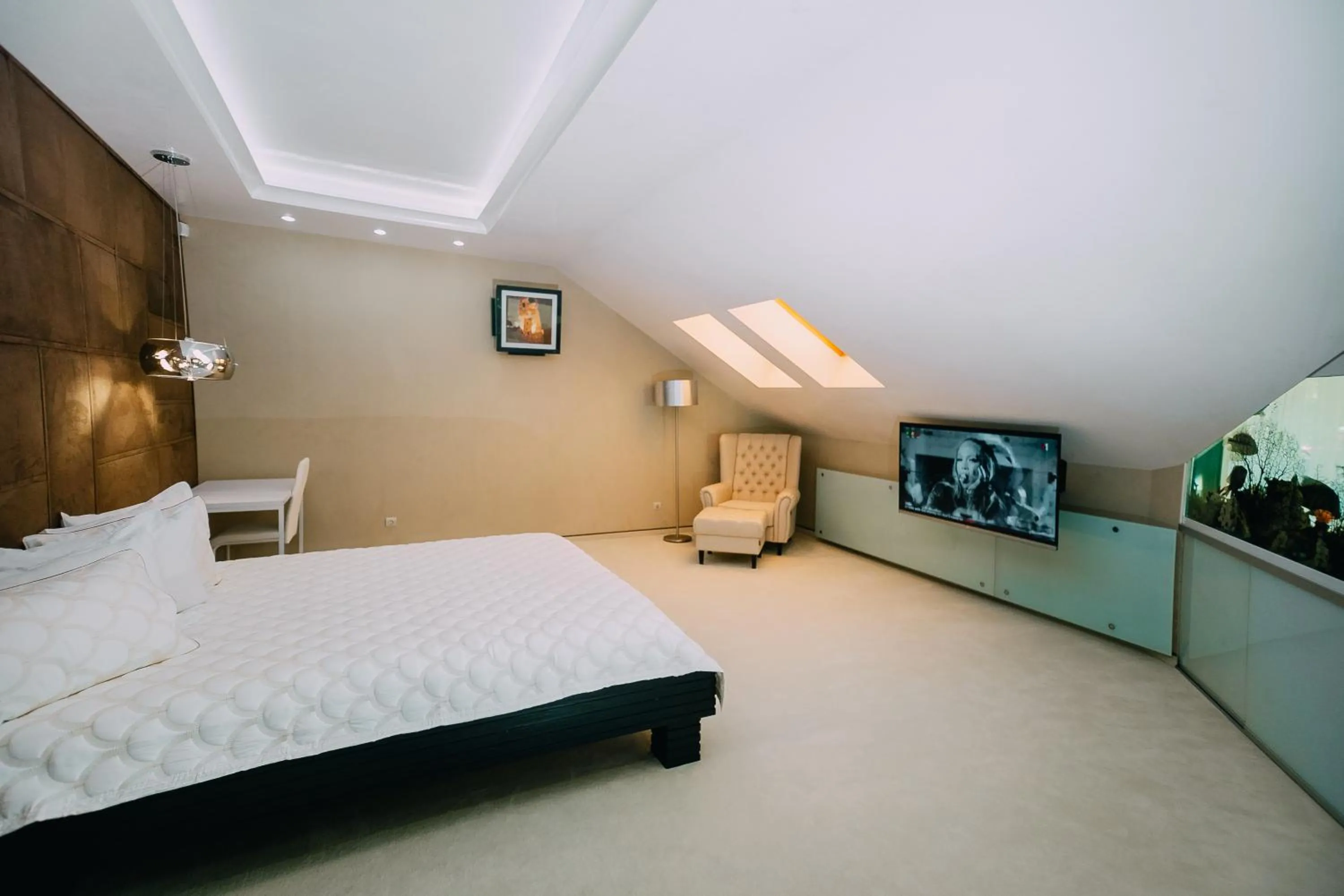 Bed in Hotel Complex Dacha