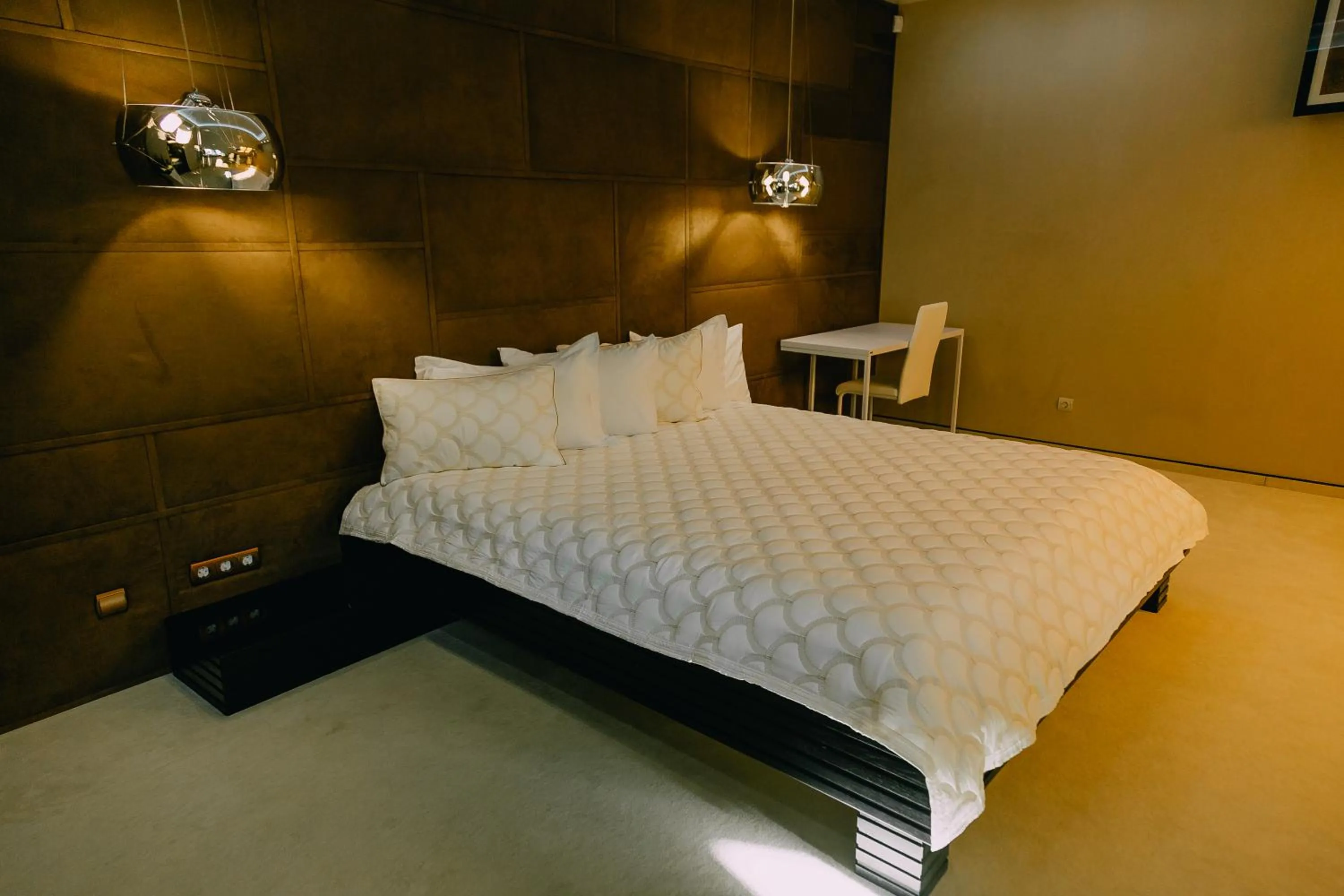 Bed in Hotel Complex Dacha