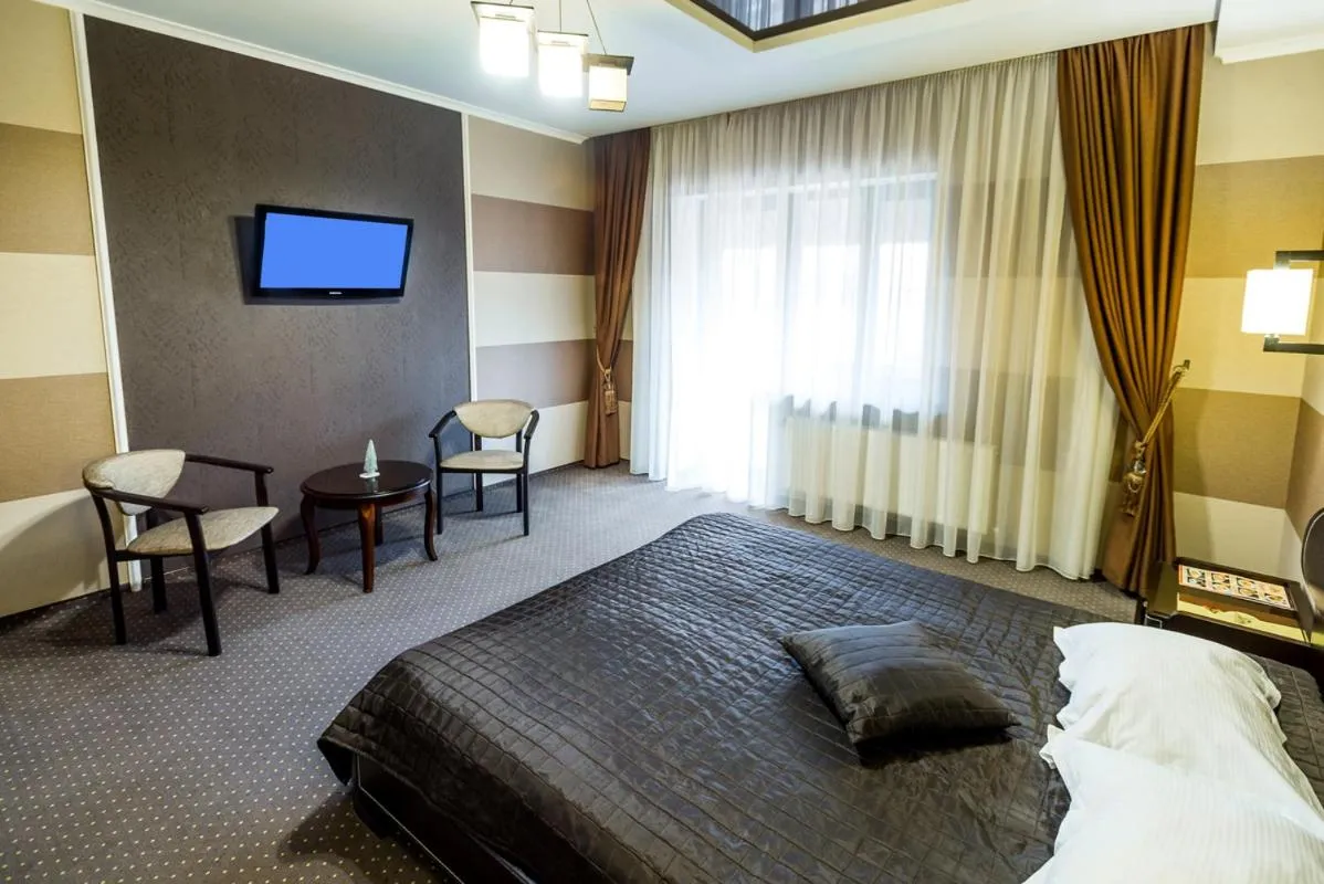 Bed in Hotel Complex Dacha