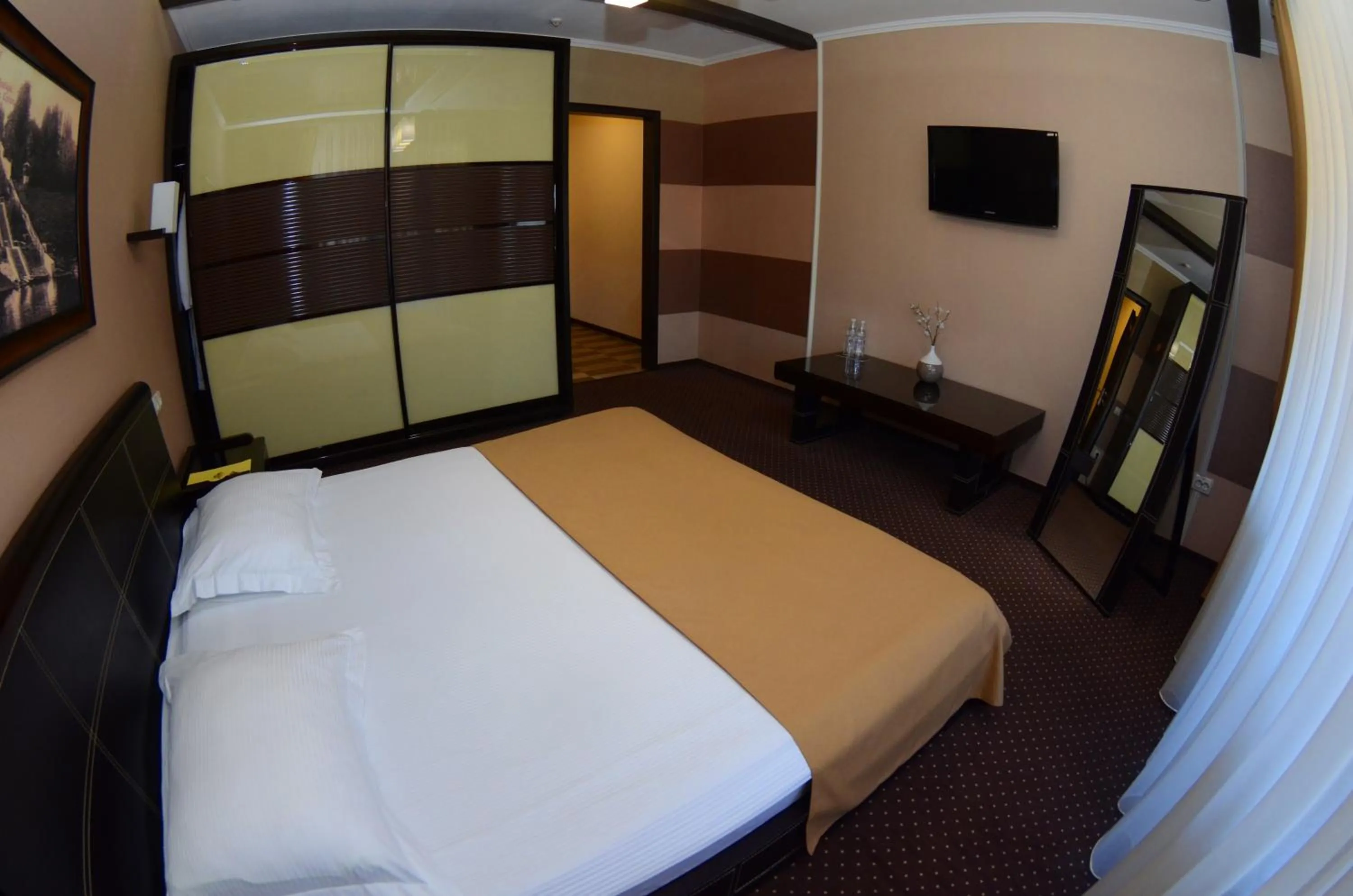 Bed in Hotel Complex Dacha