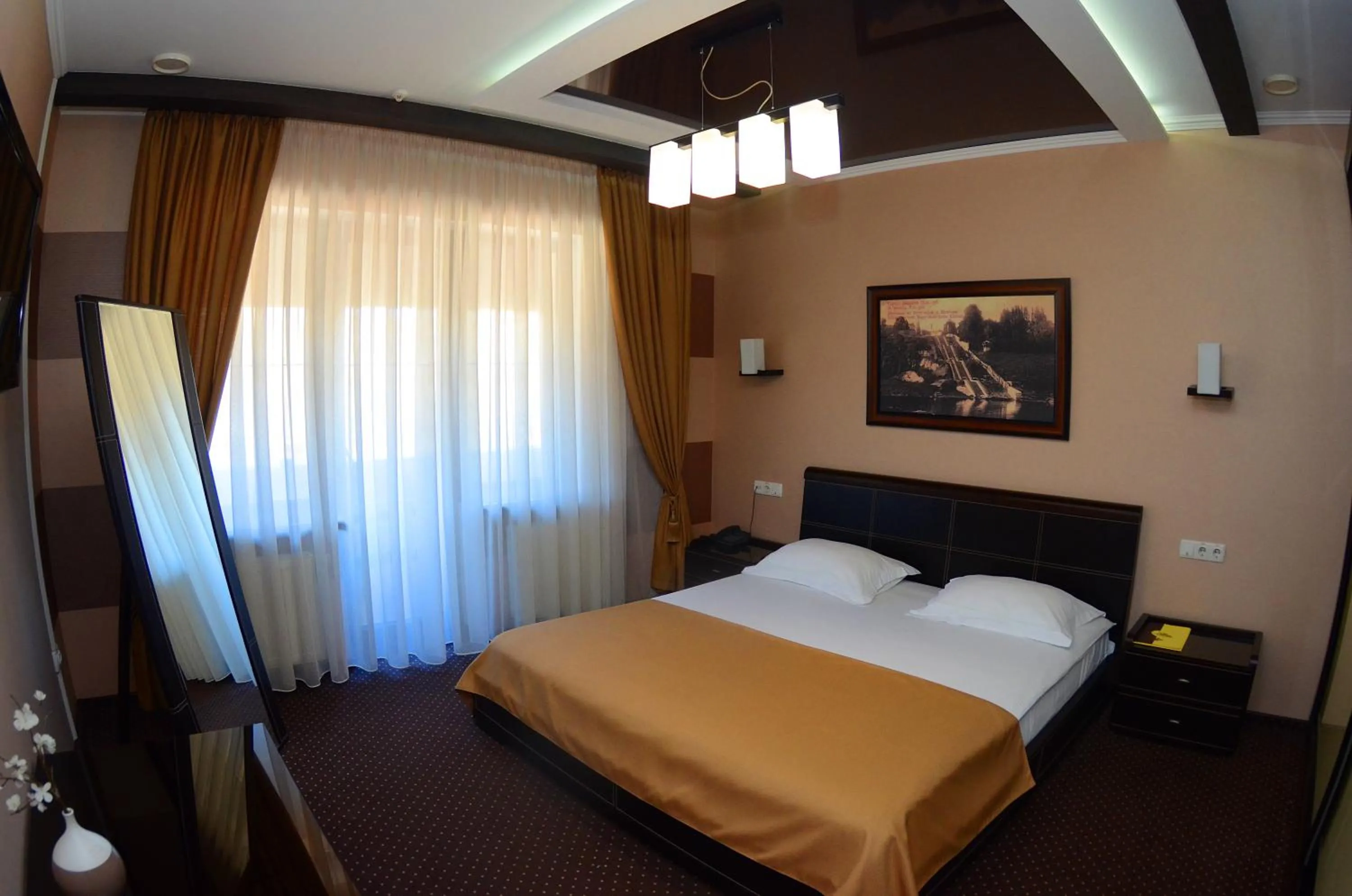 Bed in Hotel Complex Dacha