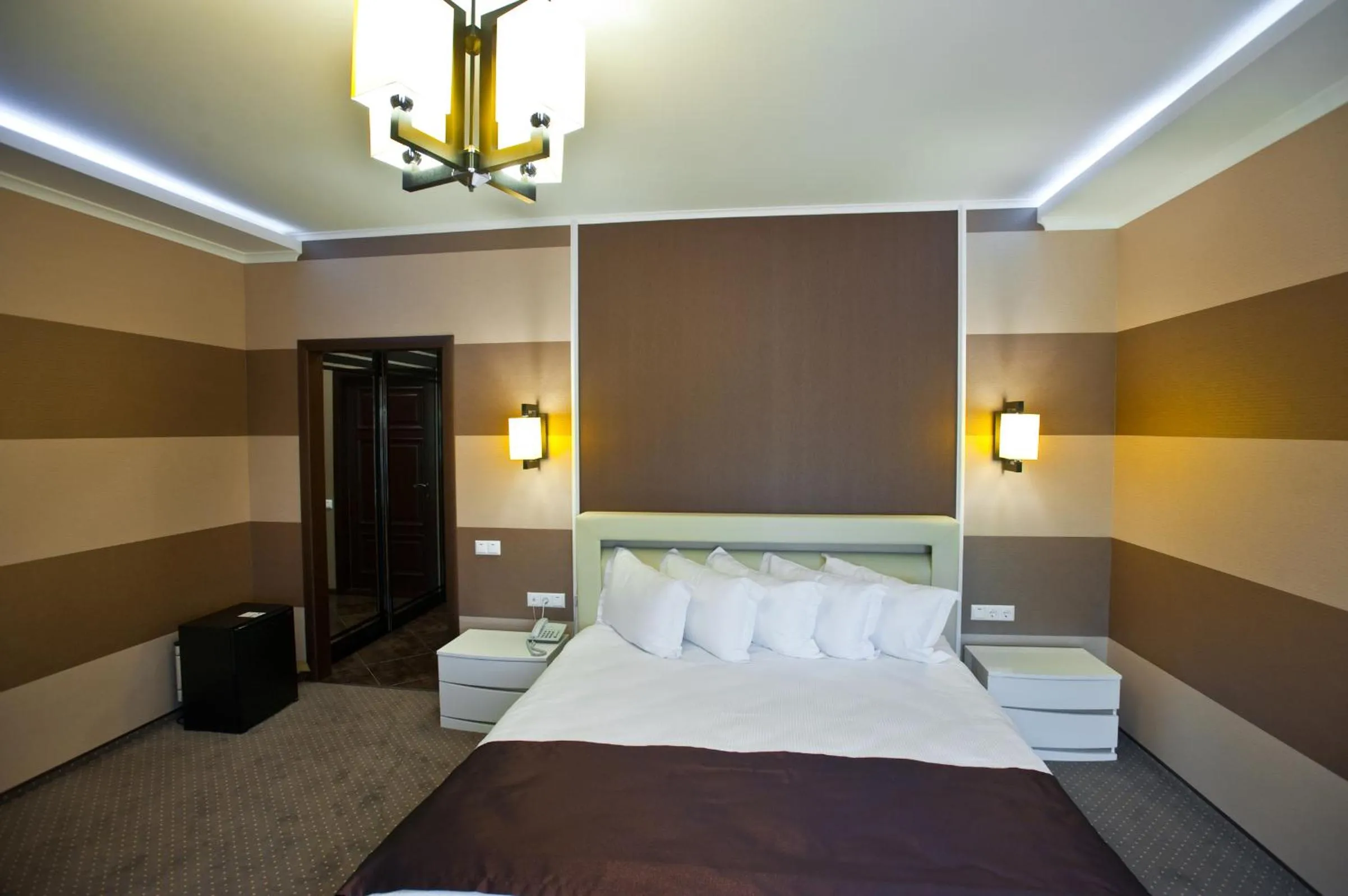 Decorative detail, Bed in Hotel Complex Dacha