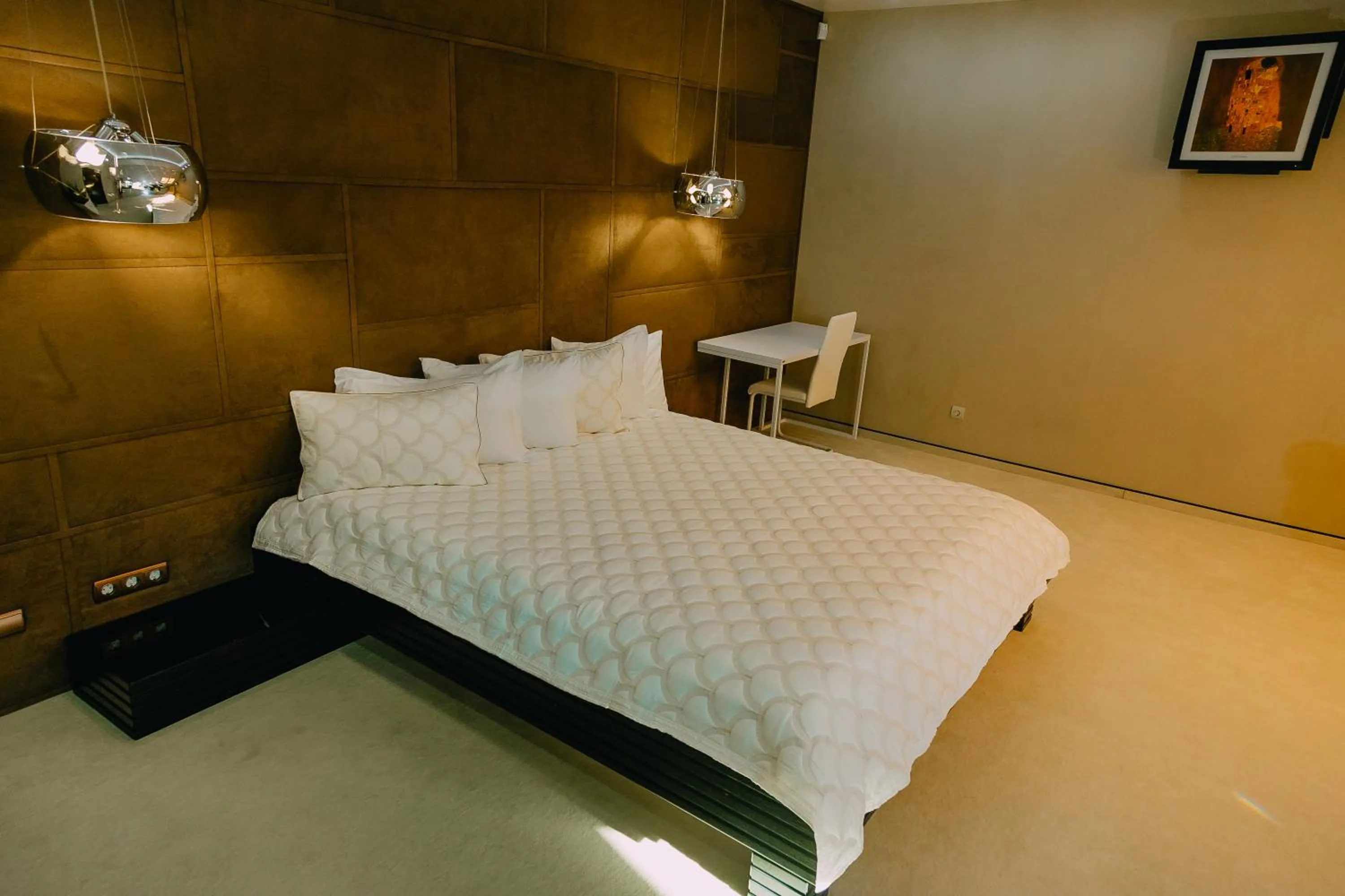 Bed in Hotel Complex Dacha