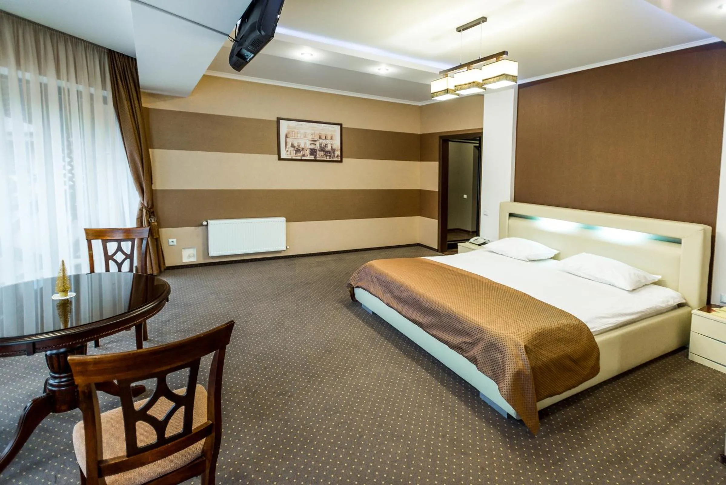 Decorative detail, Bed in Hotel Complex Dacha