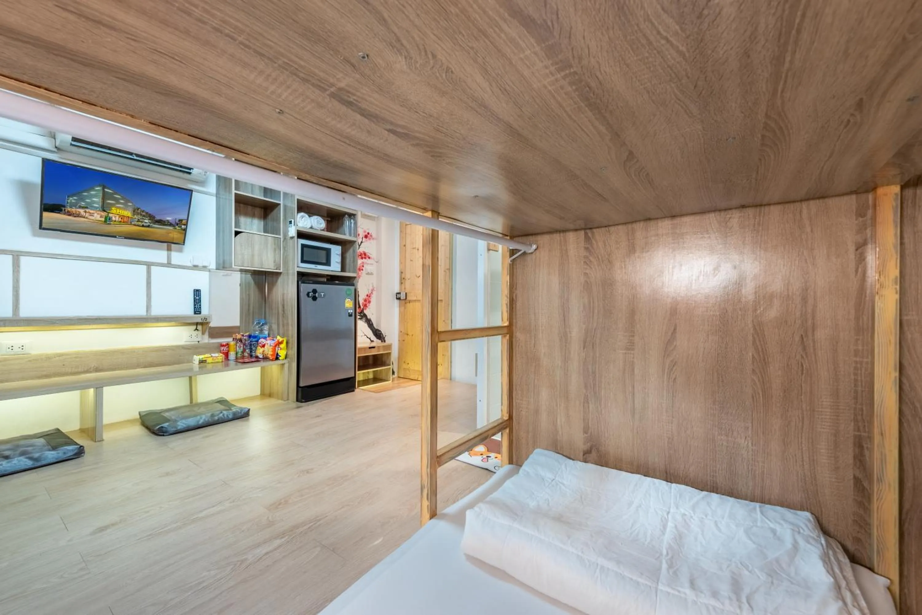 bunk bed, Bed in โรงแรมชิบะรูม นครราชสีมา สาขามหาวิทยาลัยเทคโนโลยีสุรนารี